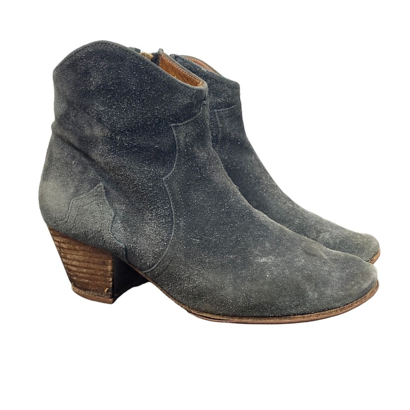 Isabel Marant Isabel Marant Etoile Dicker Zip Ankle Booties Womens 37 US 7 Size US 7 / IT 37 - 1 Thumbnail