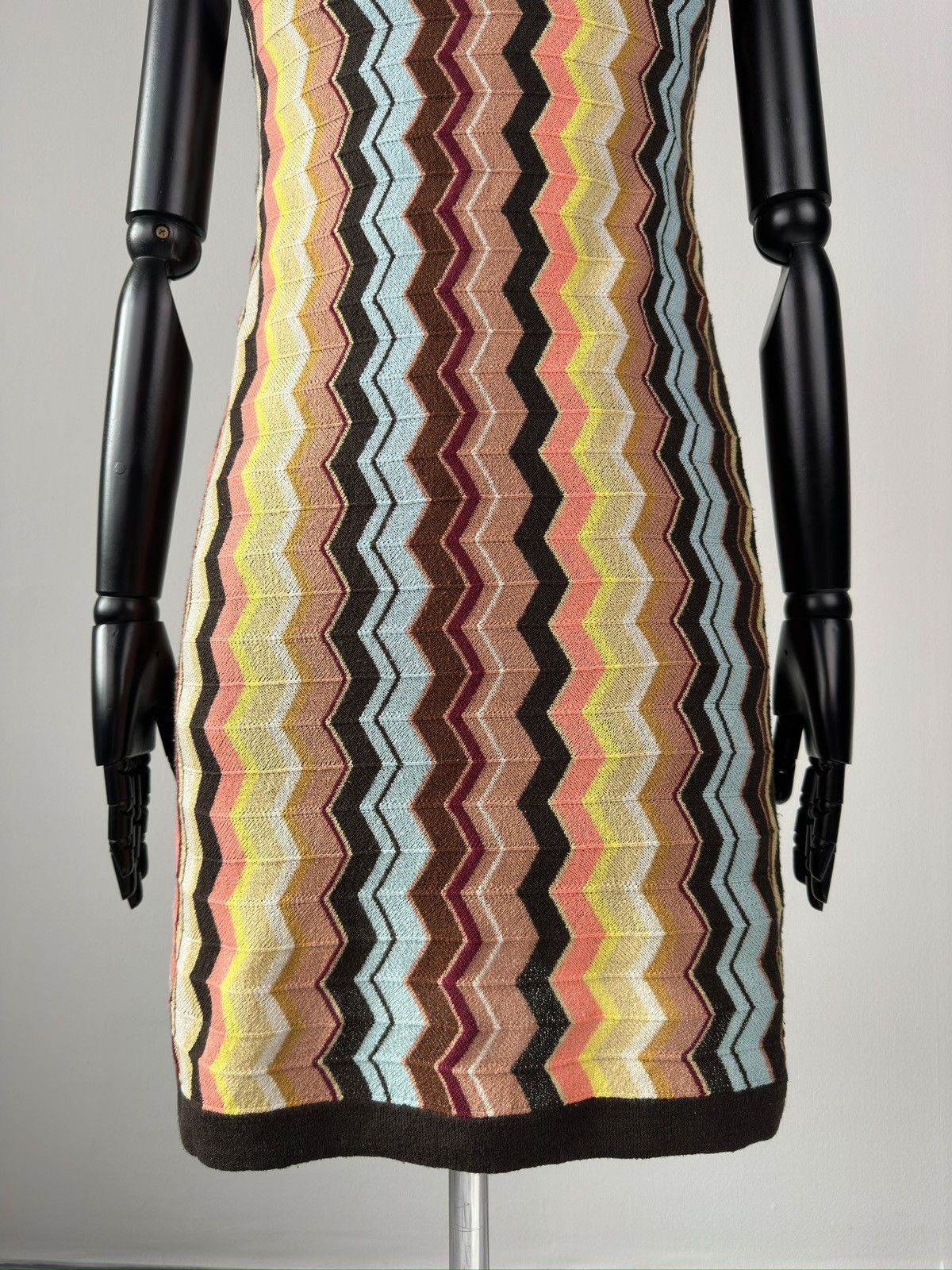 Missoni MISSONI For Target Zigzag Knit Dress Sleeveless Size L / US 10 / IT 46 - 7 Thumbnail