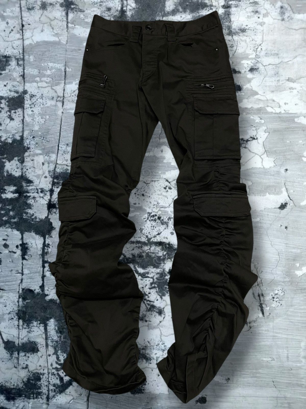 5351 POUR LES HOMMES Vintage Japan Designer 5351POUR LES HOMMES APOCALYPSE PANT Size US 30 / EU 46 - 1 Thumbnail