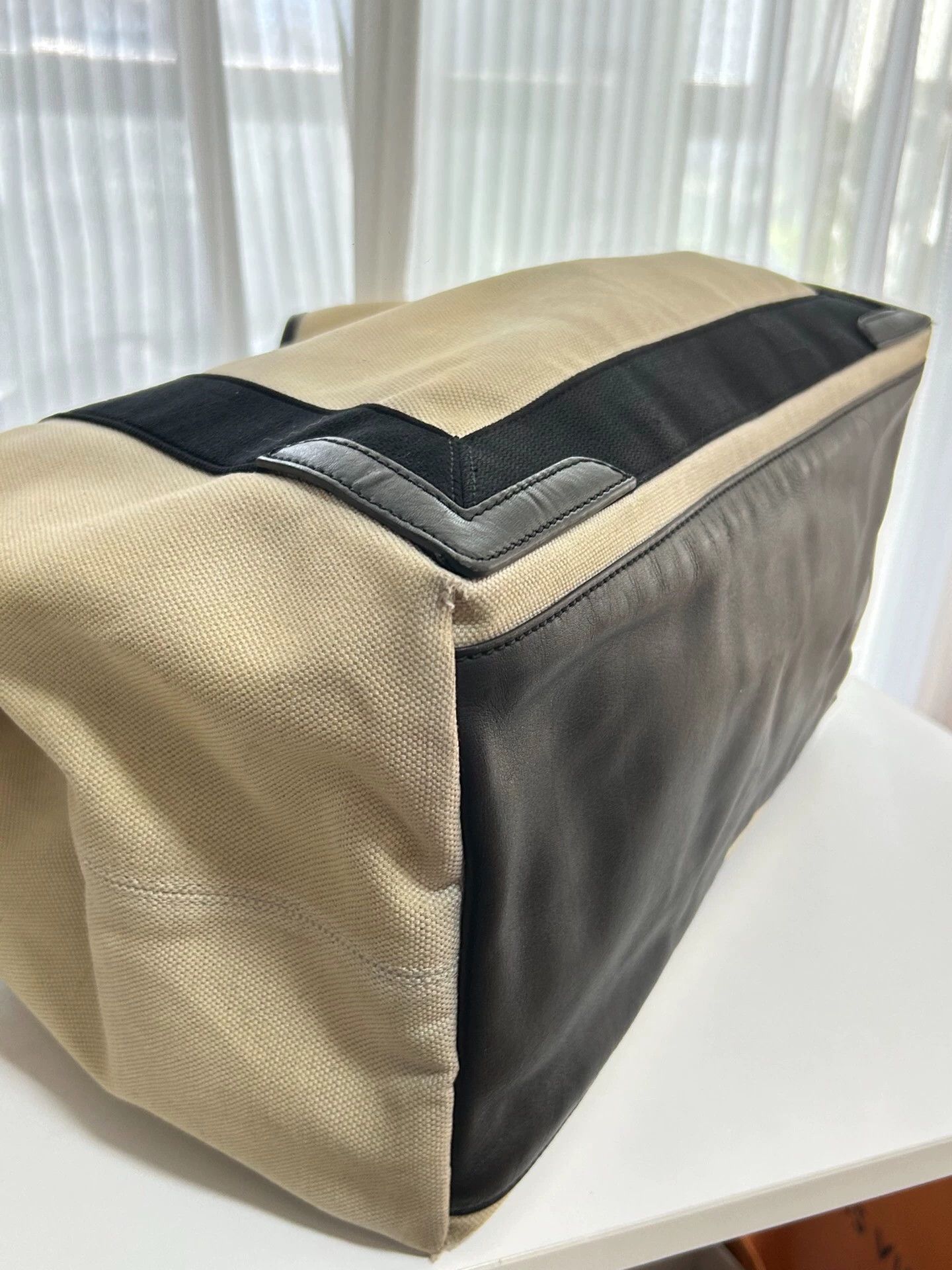 Balenciaga BALENCIAGA canvas leather bag 9/10 40x32 Size ONE SIZE - 3 Thumbnail