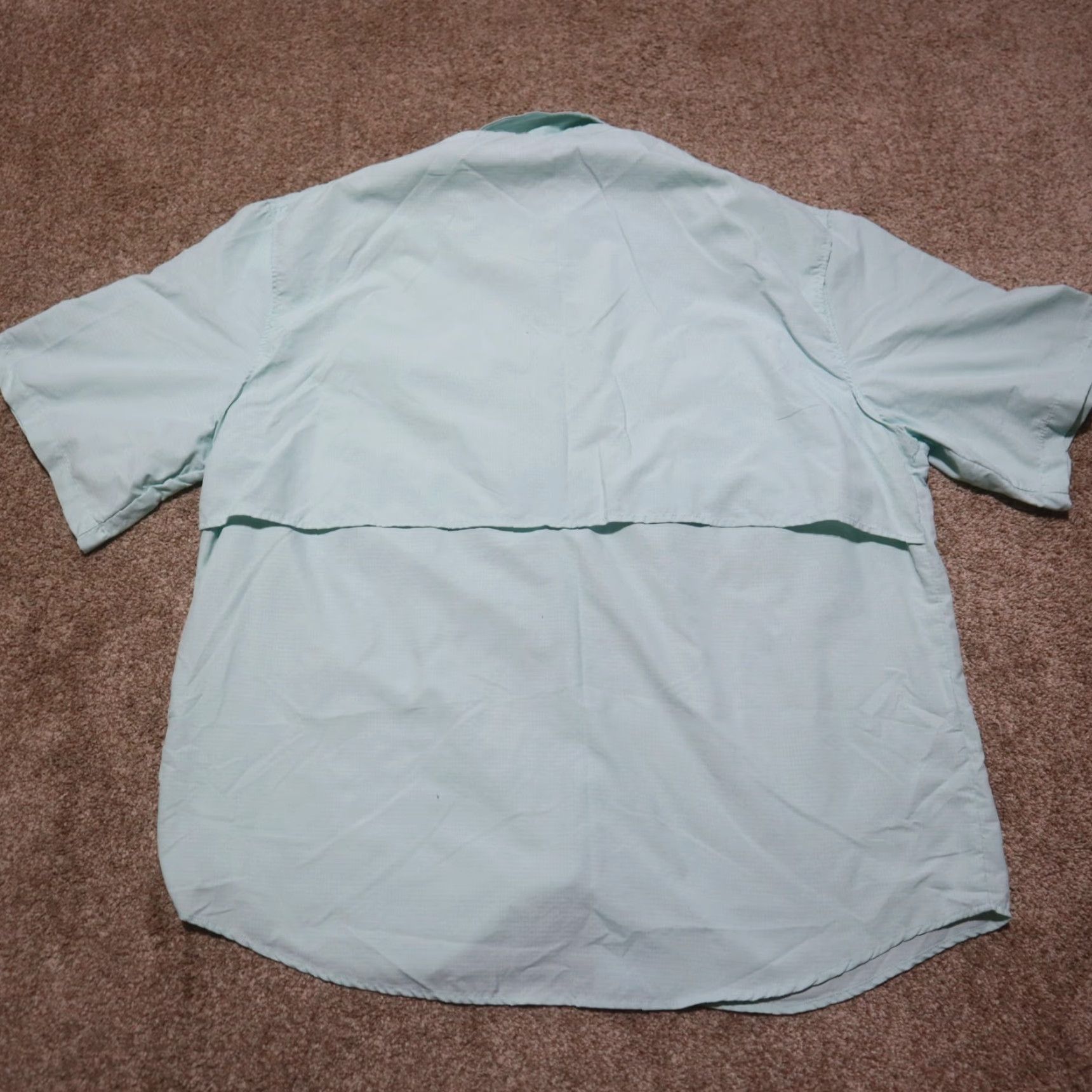 Vintage Joe Marlin Shirt Adult XL Blue Short Sleeve Button-Up Size US XL / EU 56 / 4 - 8 Thumbnail