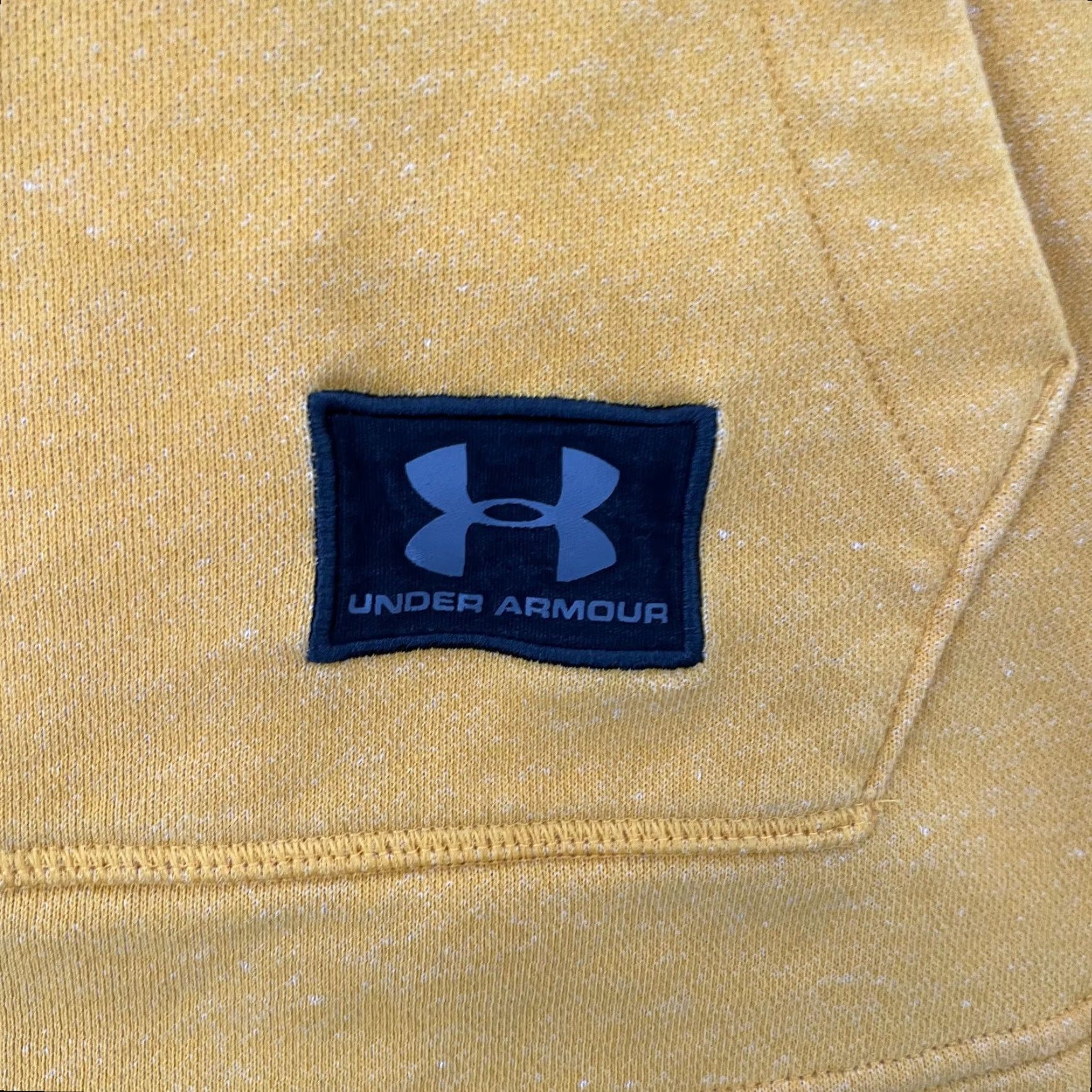 Under Armour Under Armour Project Rock Hoodie Adult Small Yellow Short Sleeve Mens S Pullover Hooded Gym & Training Sweatshirt 90s/Workout Logo Size US S / EU 44-46 / 1 - 5 Thumbnail
