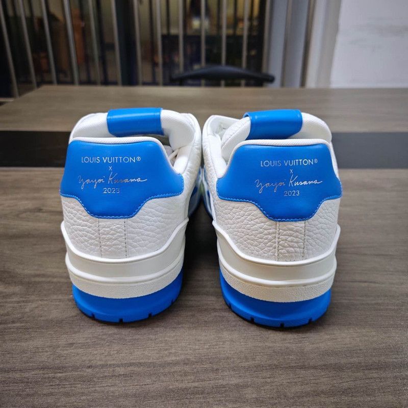 Louis Vuitton Yayoi Kusama x Louis Vuitton Trainer Sneakers -2508 Size US 10.5 / EU 43-44 - 3 Thumbnail