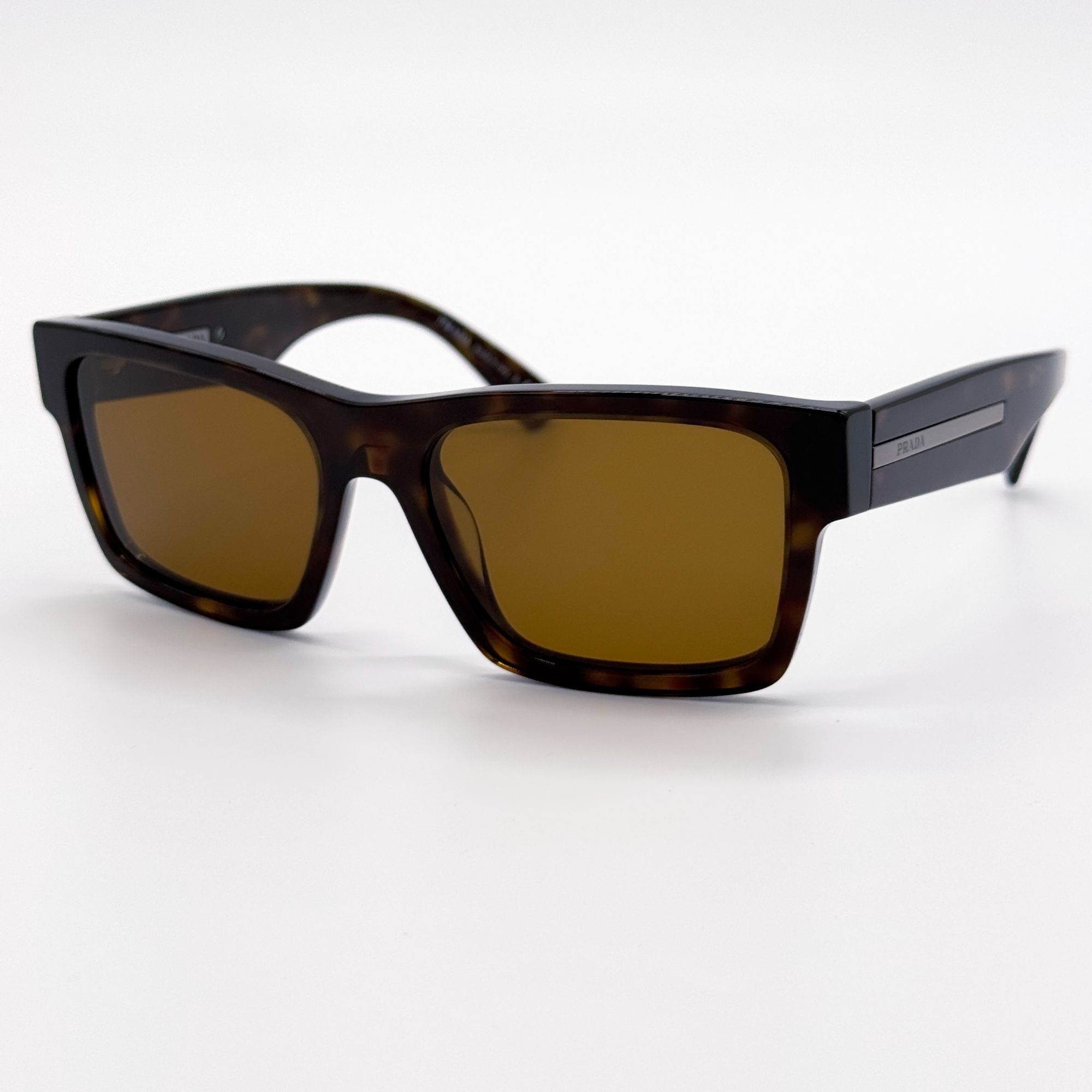 Prada NEW PRADA SUNGLASSES PR25ZS 2AU0B0 SQUARE HAVANA Size ONE SIZE - 2 Thumbnail