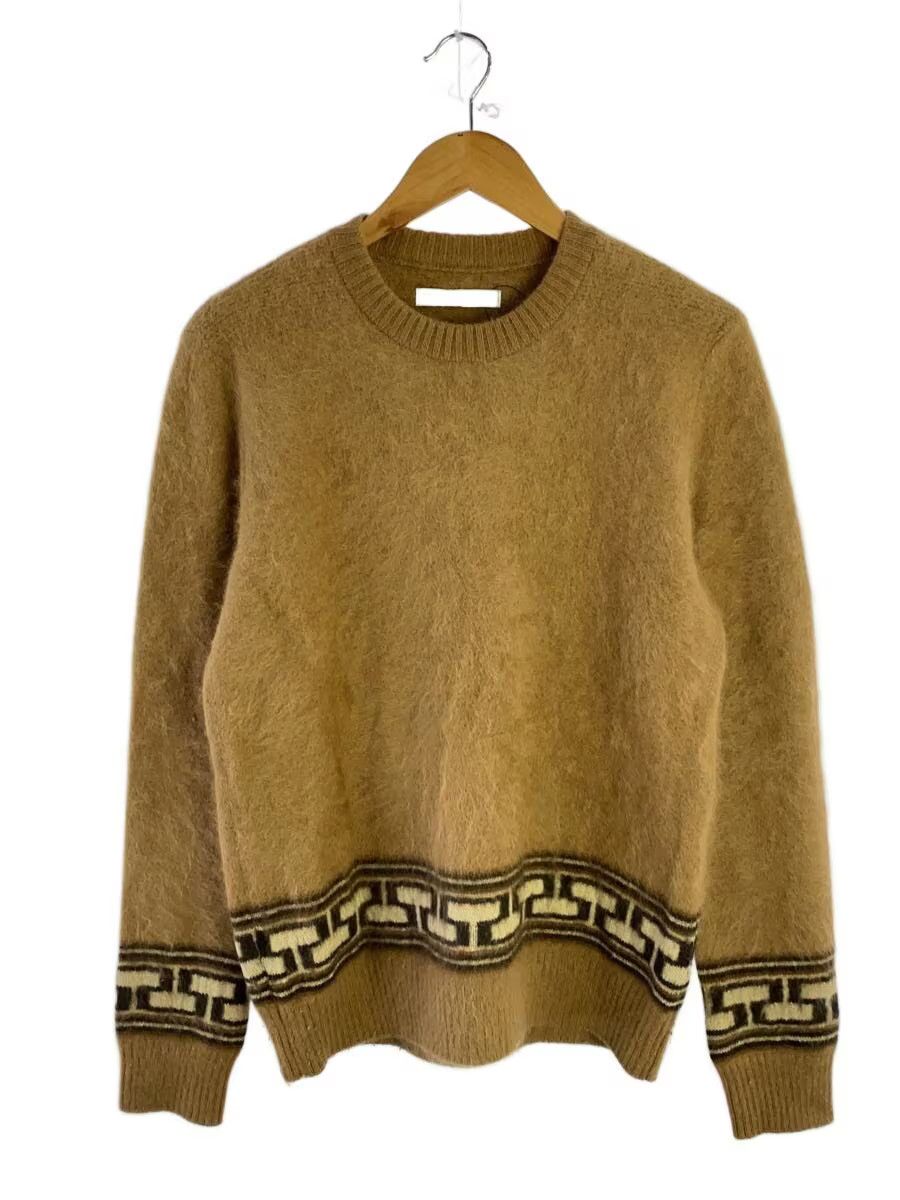 Pre-owned Number N Ine Aw02 "nowhere Man" Cowichan Knit Sweater In Brown