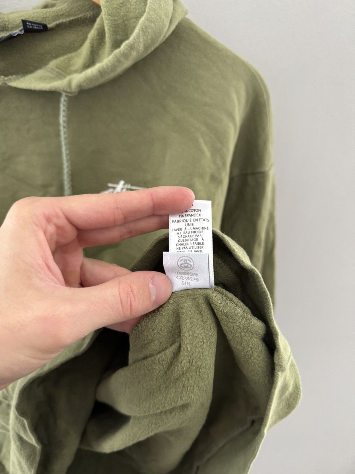 Stussy Vintage Stussy Hoodie Big Logo Streetwear Y2k Boxy fit Crazy Size US S / EU 44-46 / 1 - 7 Thumbnail