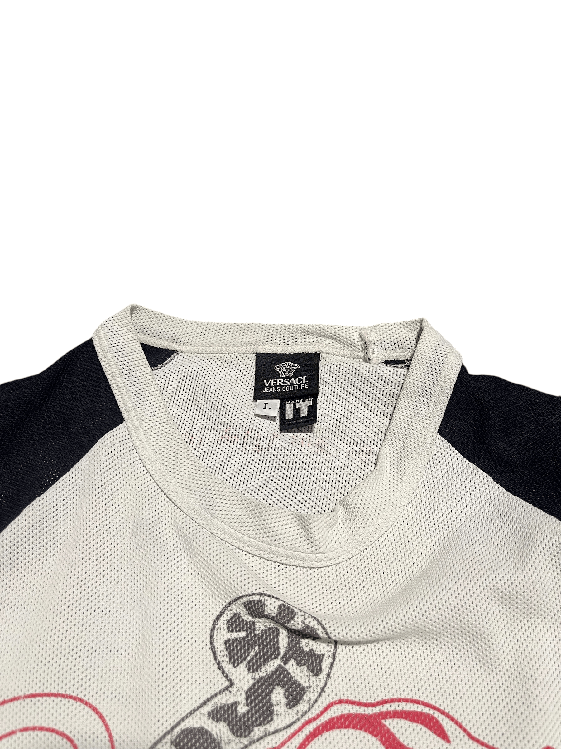 Versace Jeans Couture Versace Mesh Top Size US M / EU 48-50 / 2 - 5 Thumbnail