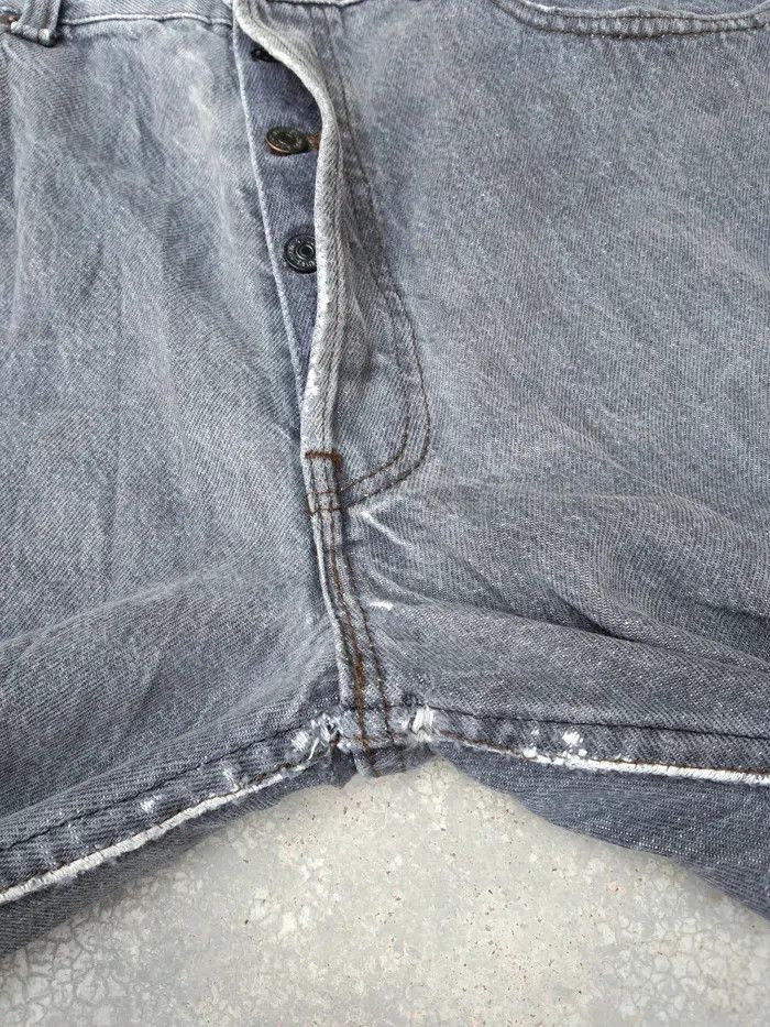 Levi's × Vintage 80s Vintage Levis 501 Made In USA Distressed Jeans 34x32 Size US 34 / EU 50 - 7 Thumbnail