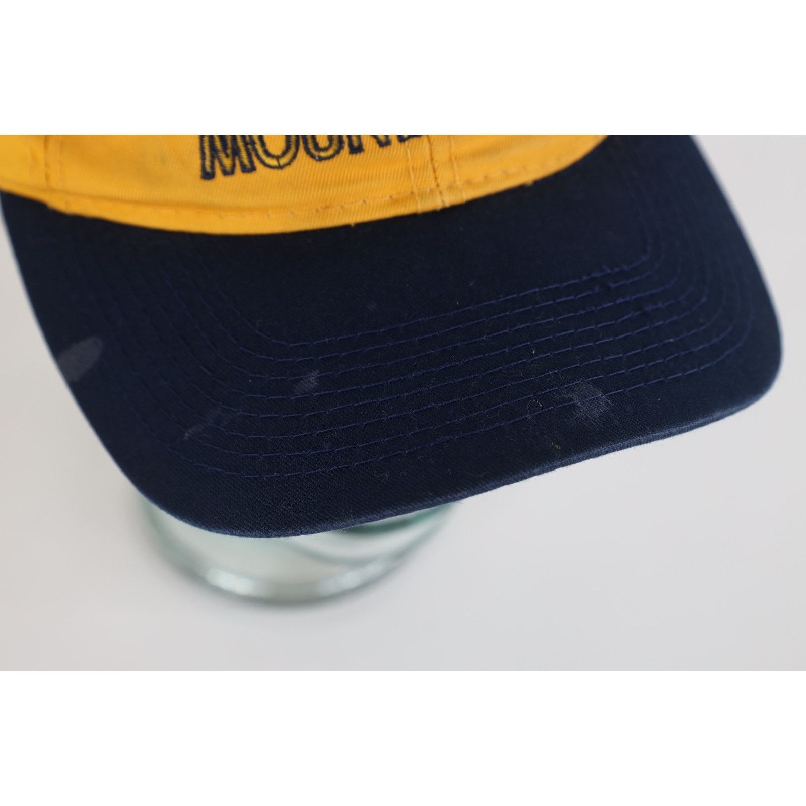 Vintage Vintage 90s Distressed West Virginia University WVU Hat Size ONE SIZE - 2 Thumbnail
