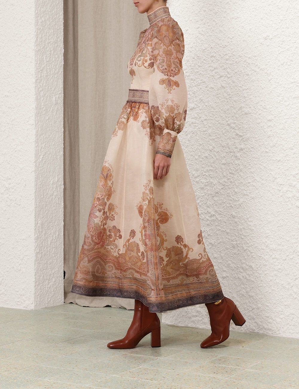 Zimmermann oc11z0925 Illustration Bodice Top in Multicolor Size S / US 4 / IT 40 - 3 Thumbnail