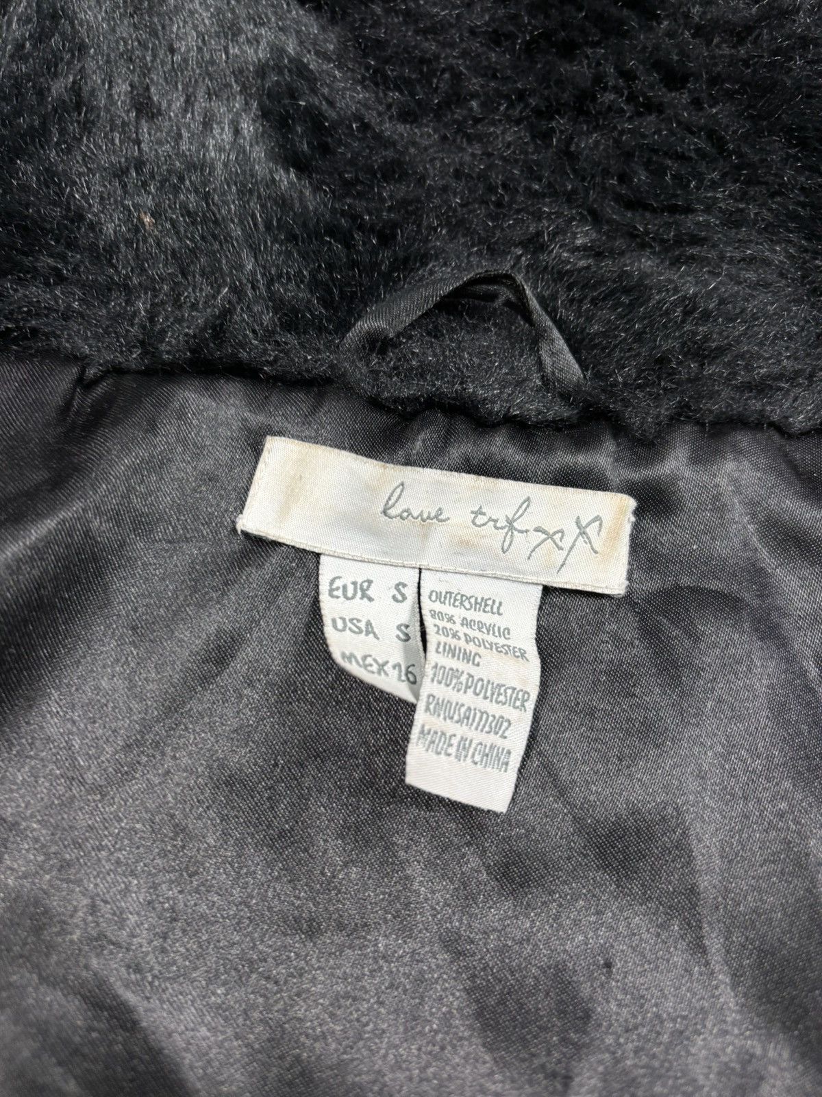 Vintage Cropped Vintage fluffy Faux Fur bomber jacket Size S / US 4 / IT 40 - 9 Thumbnail
