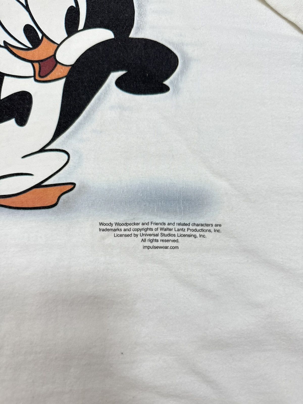 Vintage Vintage CHILLY WILLY t-shirt Size US XL / EU 56 / 4 - 3 Thumbnail