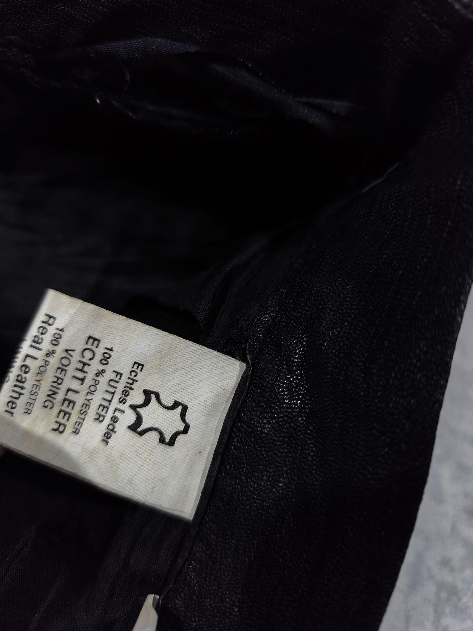 Leather Vintage Opium Biker Leather Pants Hedi Slimane Moto Size 30" / US 8 / IT 44 - 9 Thumbnail