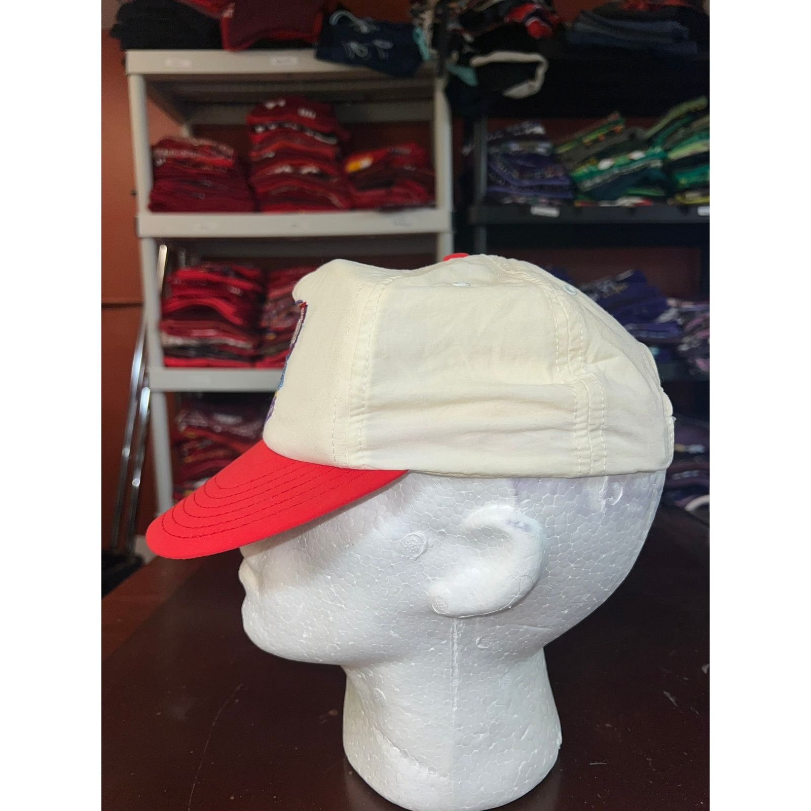 Vintage Vintage Budweiser Snapback 4 Man Volleyball Tour Hat Cap VTG Size ONE SIZE - 5 Thumbnail