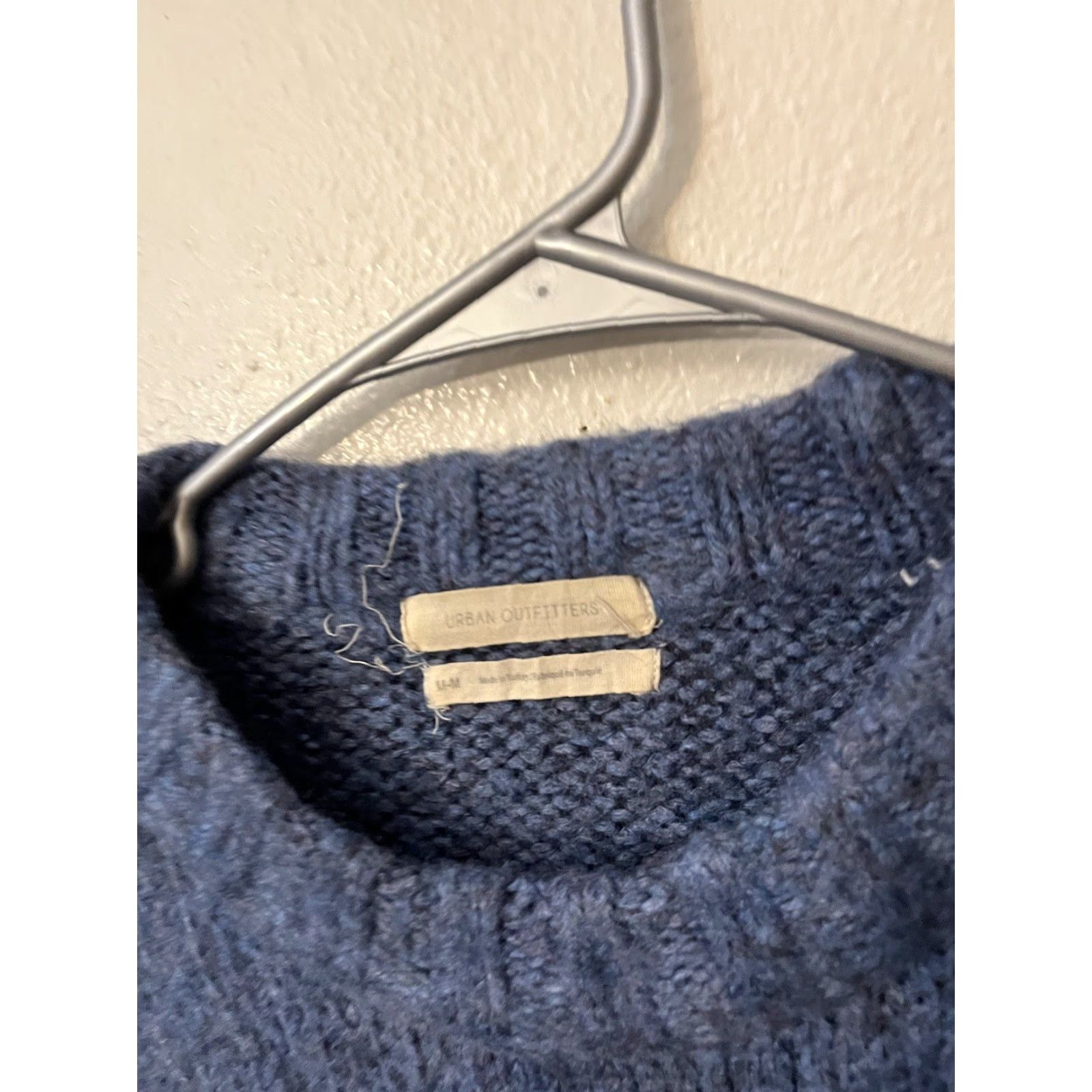 Urban Outfitters Urban Outfitters Sweater Women M Blue Crew Neck Knit Acrylic Long Sleeve Size M / US 6-8 / IT 42-44 - 2 Thumbnail