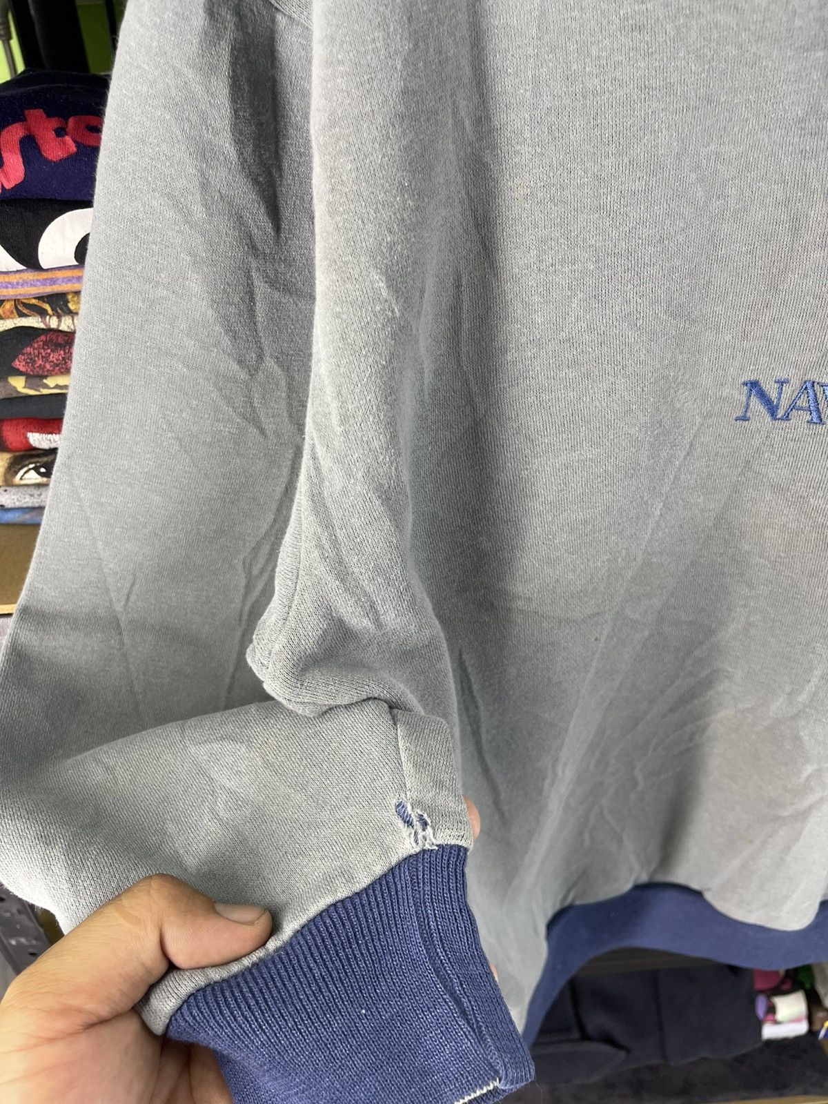 Boneville Vintage 90's Boneville Navy Arc'tic Sweatshirt CP Company Size US M / EU 48-50 / 2 - 7 Thumbnail