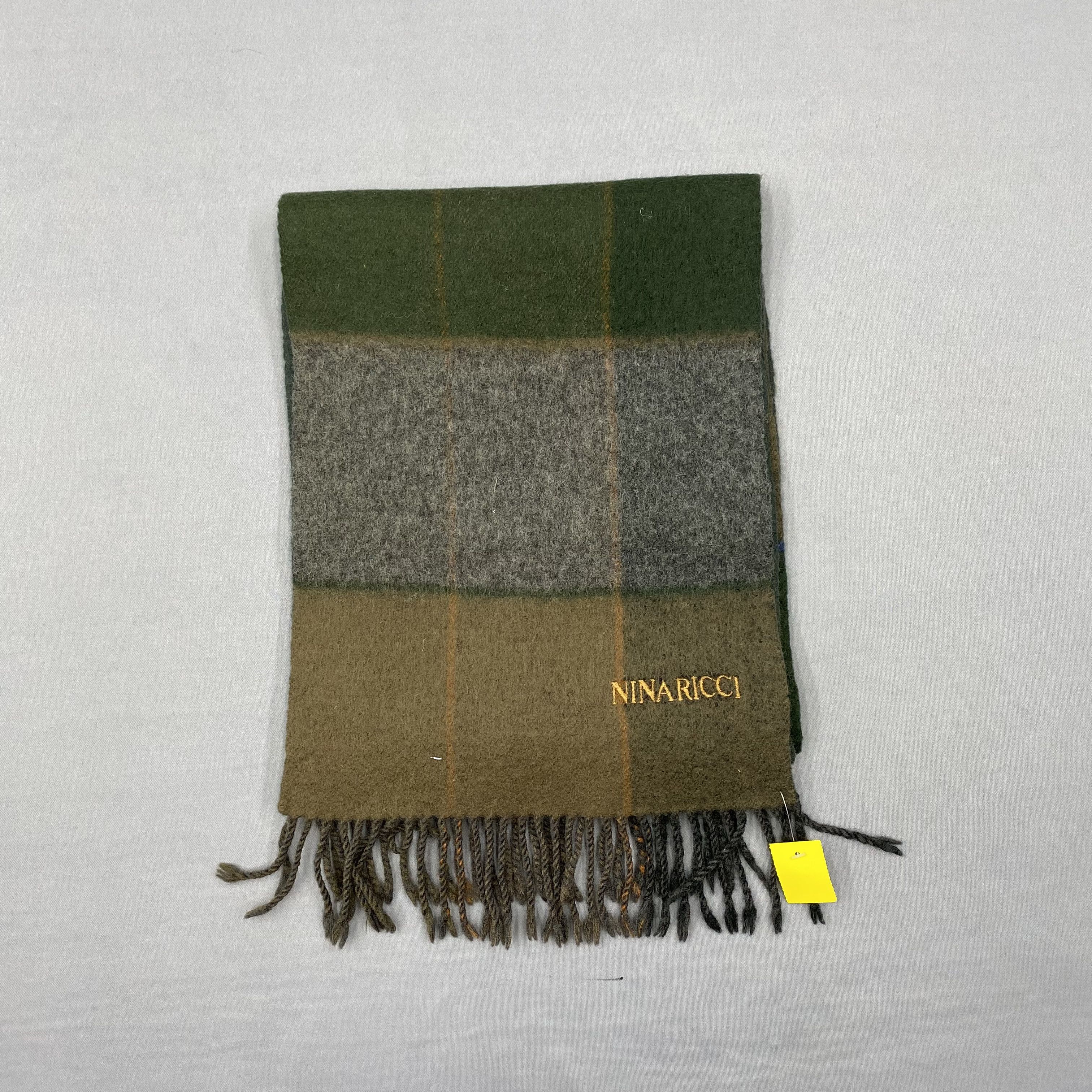 Nina Ricci Vintage Nina Ricci Scarf Muffler Wool Cashmere Scarves Size ONE SIZE - 2 Thumbnail