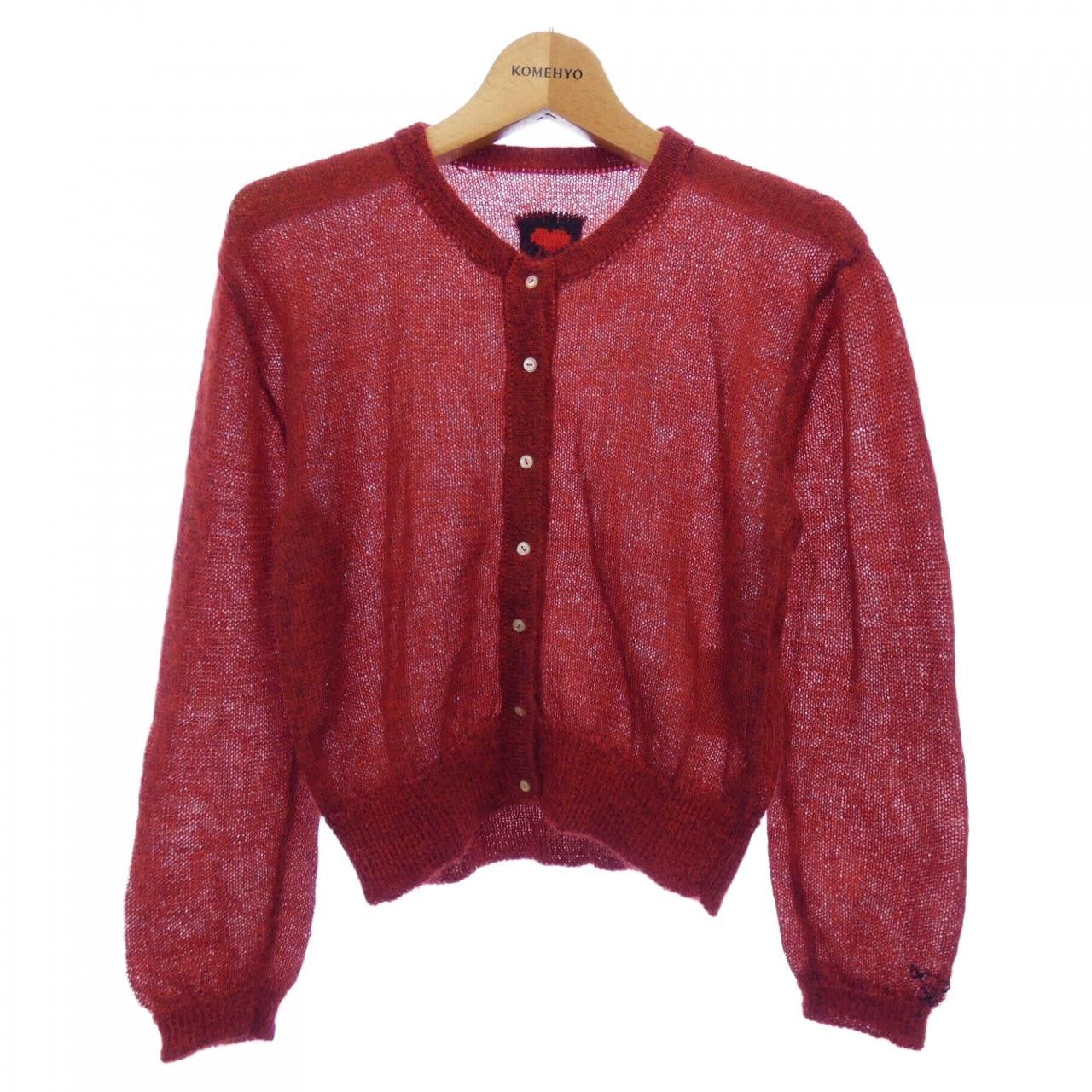 Comme des Garcons Comme des Garçons Comme des Garcons Cardigan Textile Tops QF-N022 DUTY FREE for USA Size ONE SIZE - 1 Thumbnail
