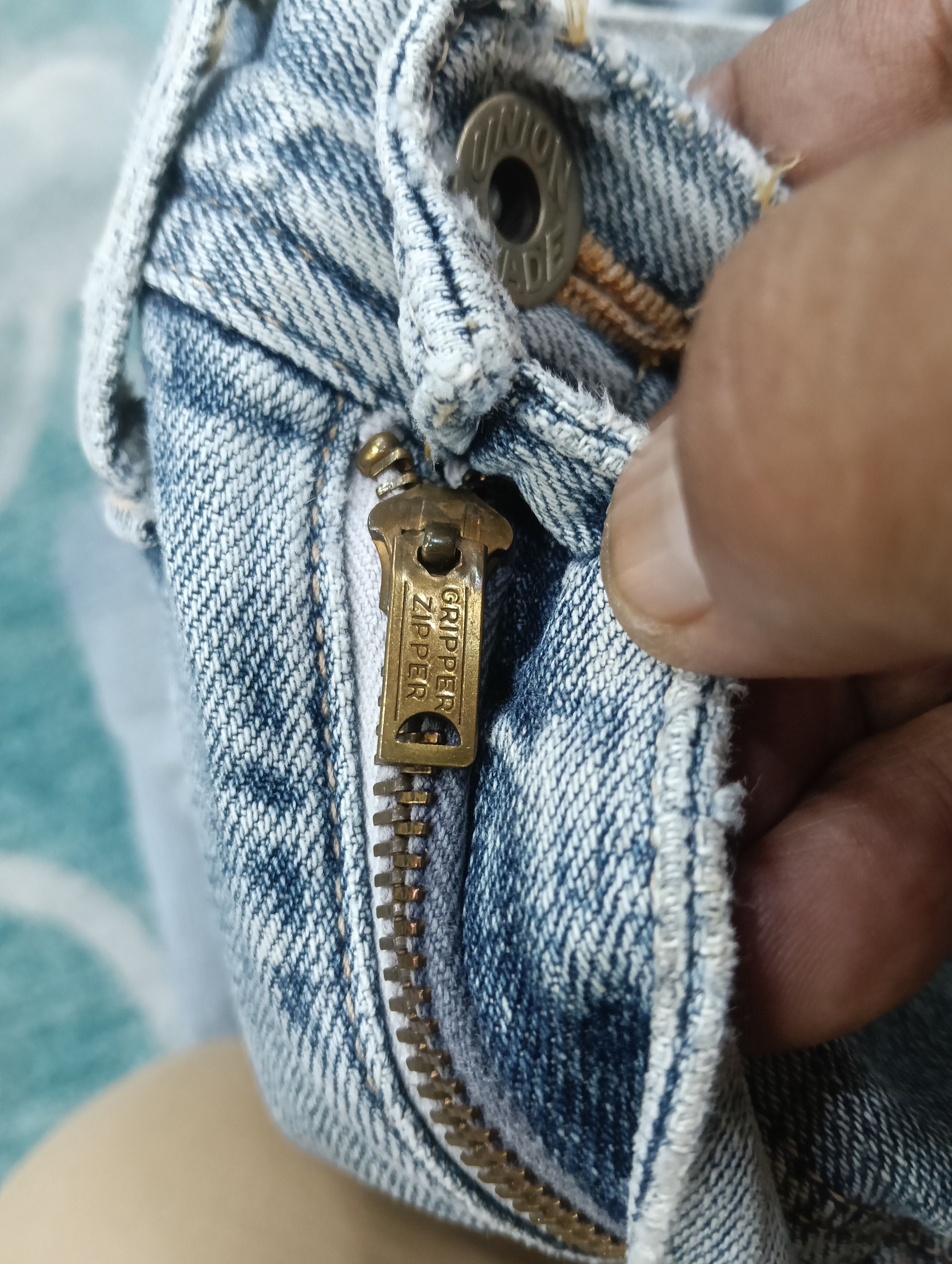 Lee × Levi's × Vintage Vintage Lee Repro Rare Model Leather Patch Size US 32 / EU 48 - 12 Thumbnail