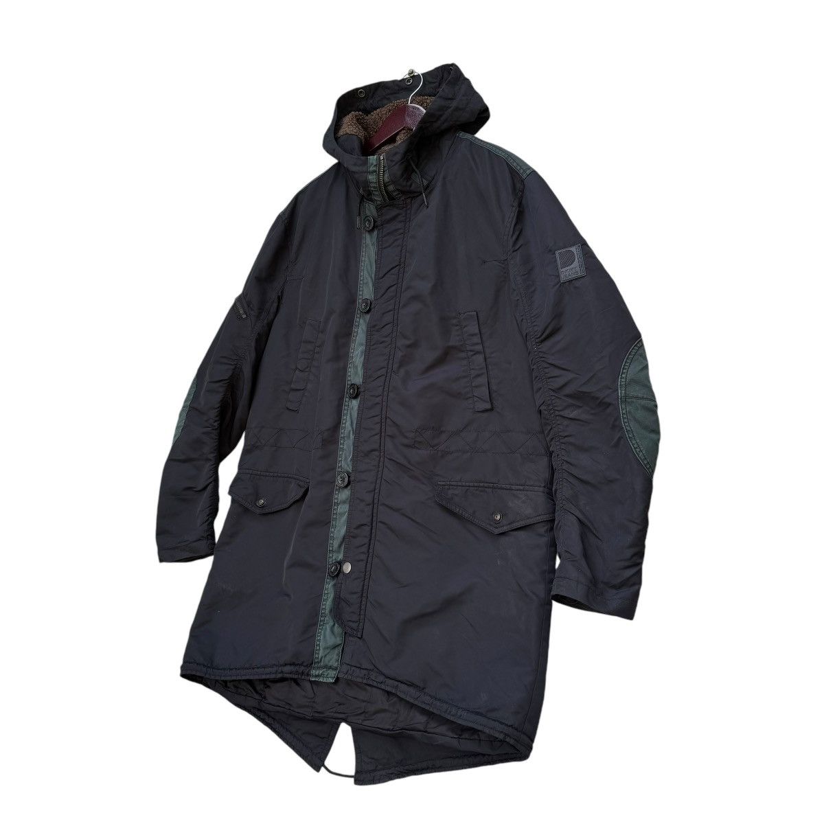 DKNY × Vintage DKNY Jeans Fishtale Parka Army Size US L / EU 52-54 / 3 - 2 Thumbnail