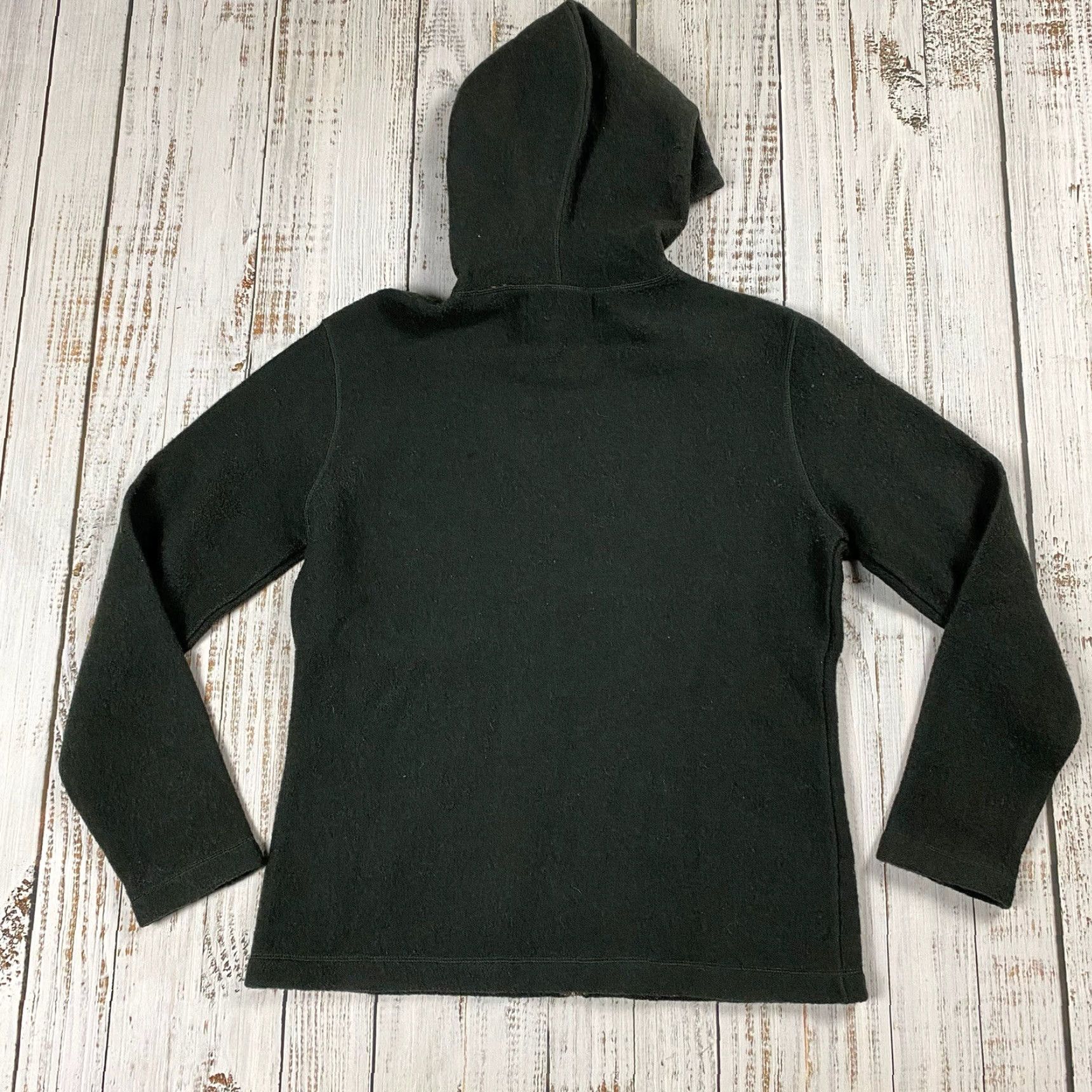 Vintage VINTAGE HERMAN GEIST WOOL HOODIE FULL ZIP GREEN SIZE SMALL S Size S / US 4 / IT 40 - 7 Thumbnail