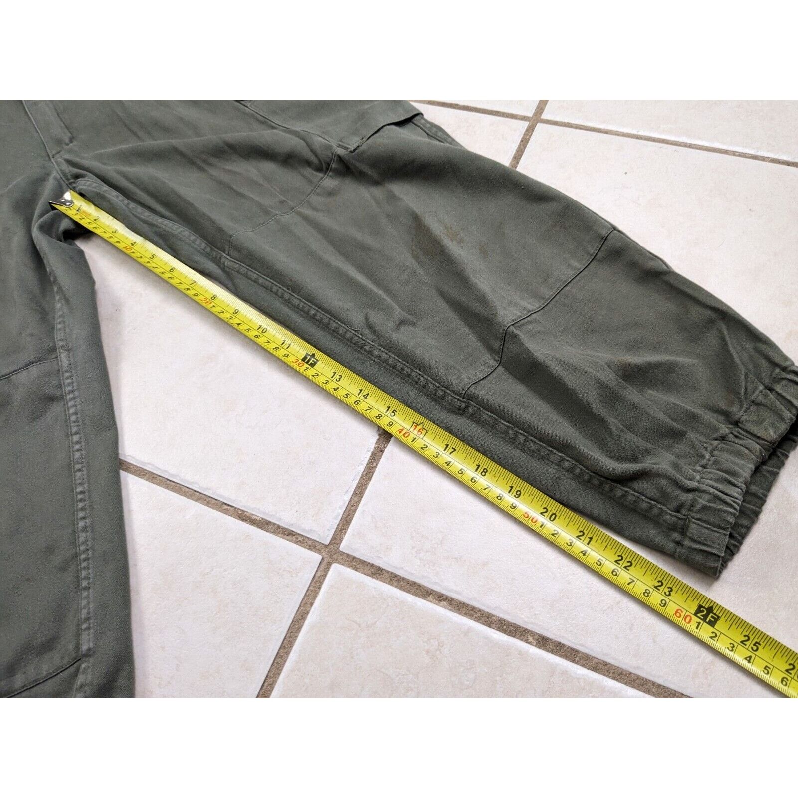 Other Vtg 1987 CSV Cerizay HBT French Military Cargo Capri Pants Size 30" / US 8 / IT 44 - 8 Thumbnail