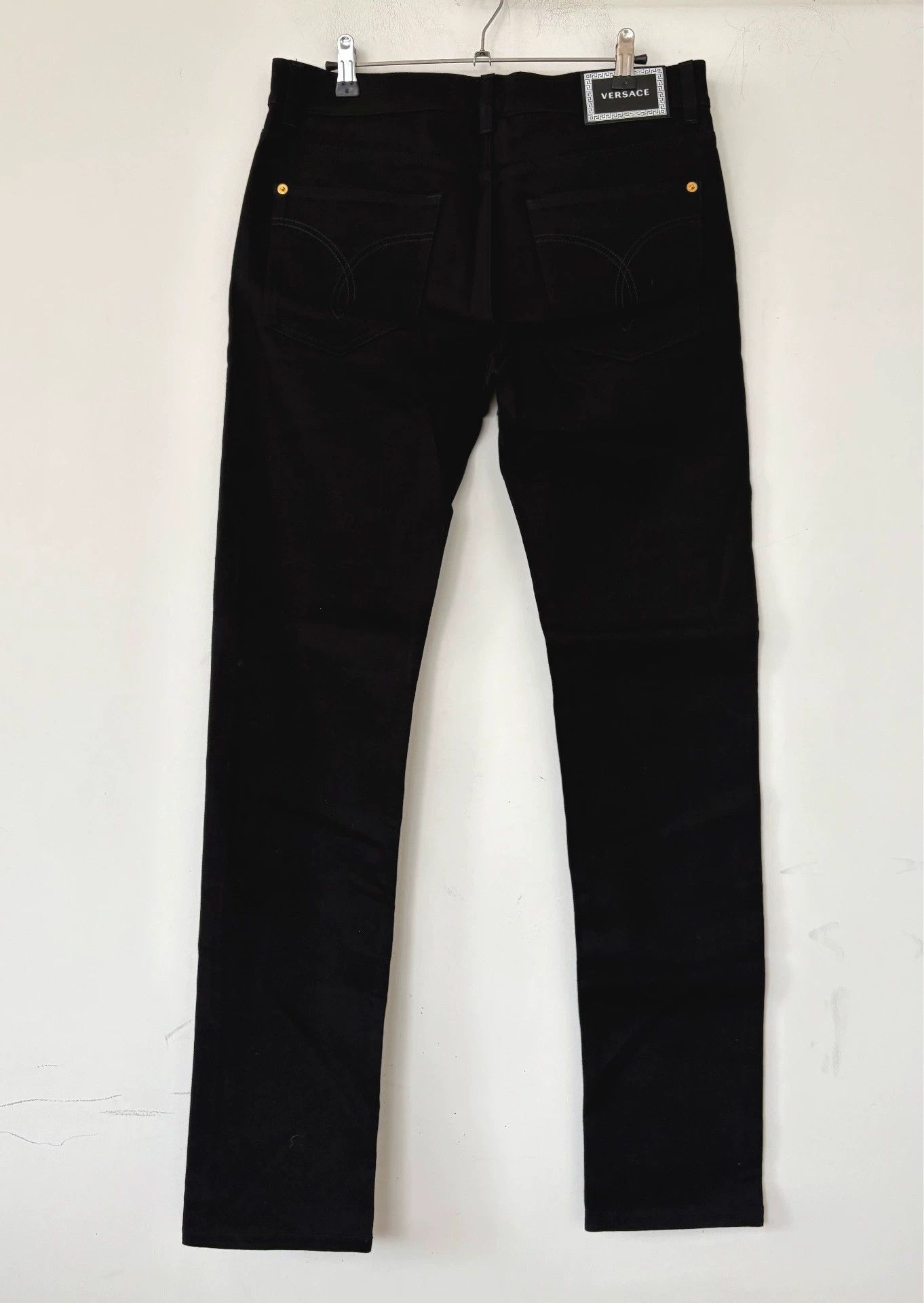 Versace Versace Men's Leopard Print Jeans Size US 30 / EU 46 - 2 Thumbnail