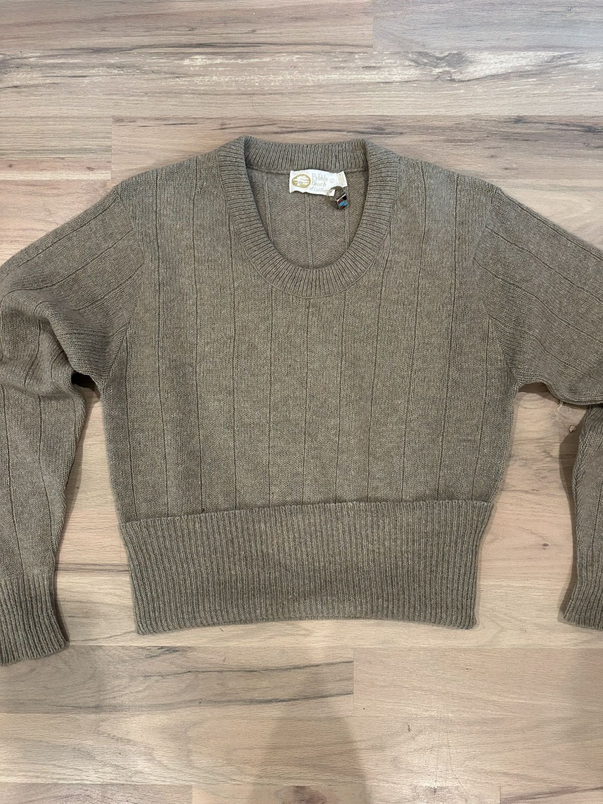 Vintage Vintage 1970s Pebble Beach Wool Golf Sweater Size Large Size US L / EU 52-54 / 3 - 1 Thumbnail