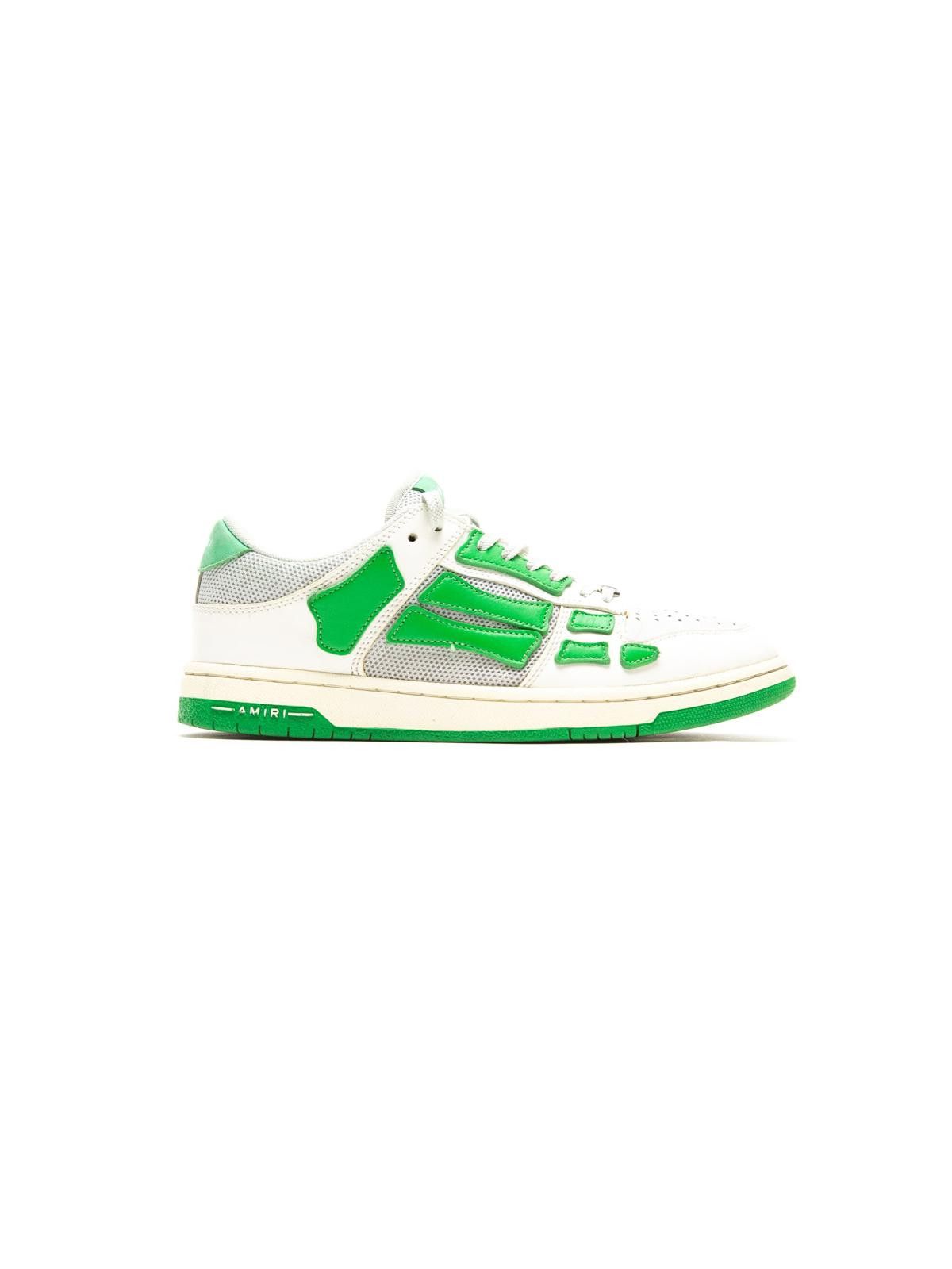 Amiri Amiri Skel Top Green Low Sneaker Trainers Size US 9 / EU 42 - 2 Thumbnail