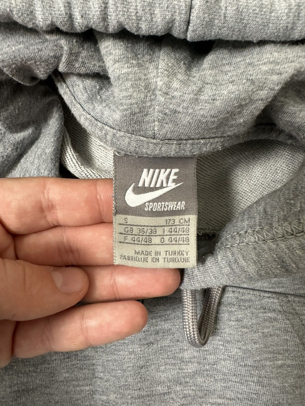 Vintage Vintage Nike Juventus Hoodie Small Swoosh Jersey 00s Size US S / EU 44-46 / 1 - 6 Thumbnail