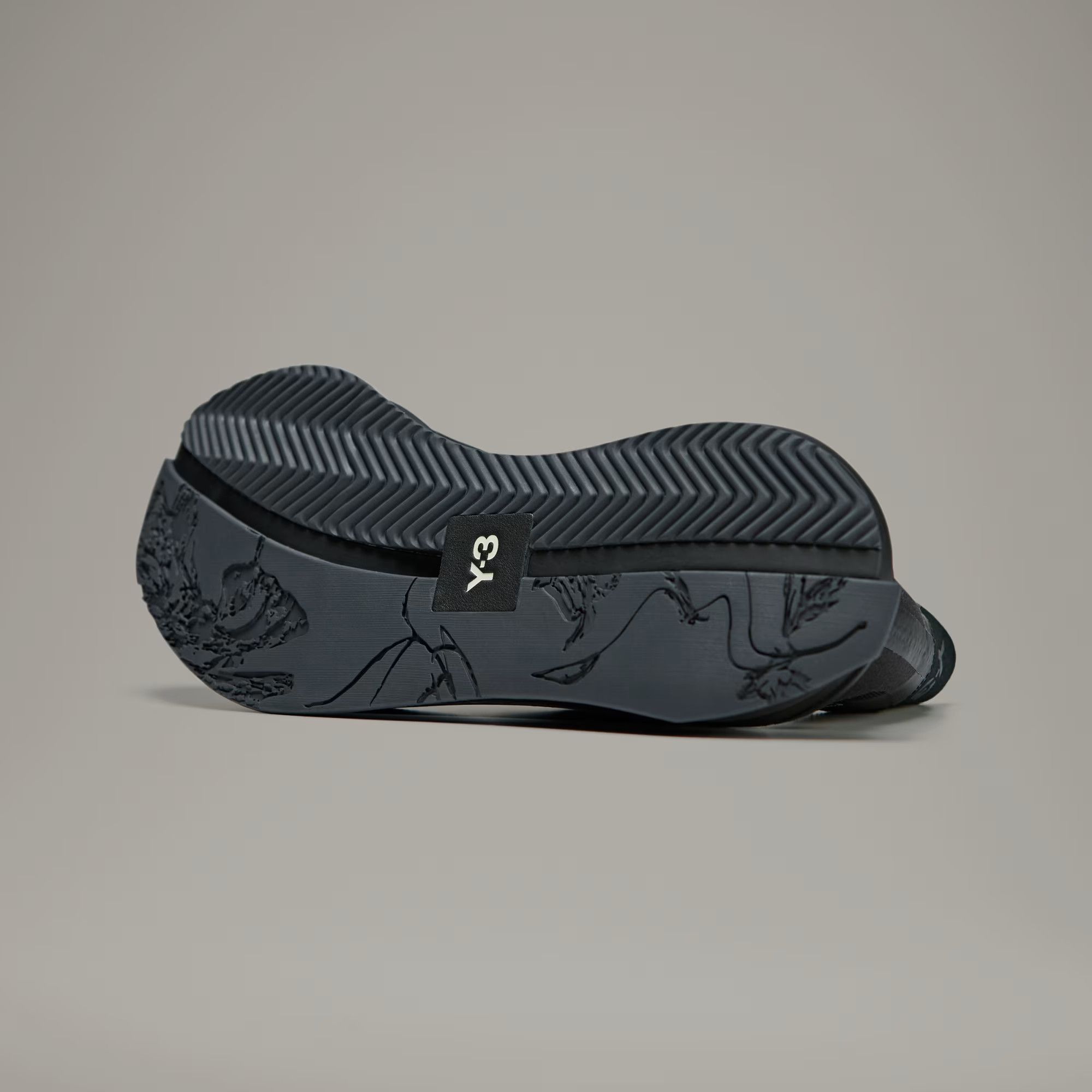 Adidas × Y-3 o1mle0426 Unisex Gendo Run Low-Top Sneakers in Black Size US 12.5 / EU 45-46 - 3 Thumbnail