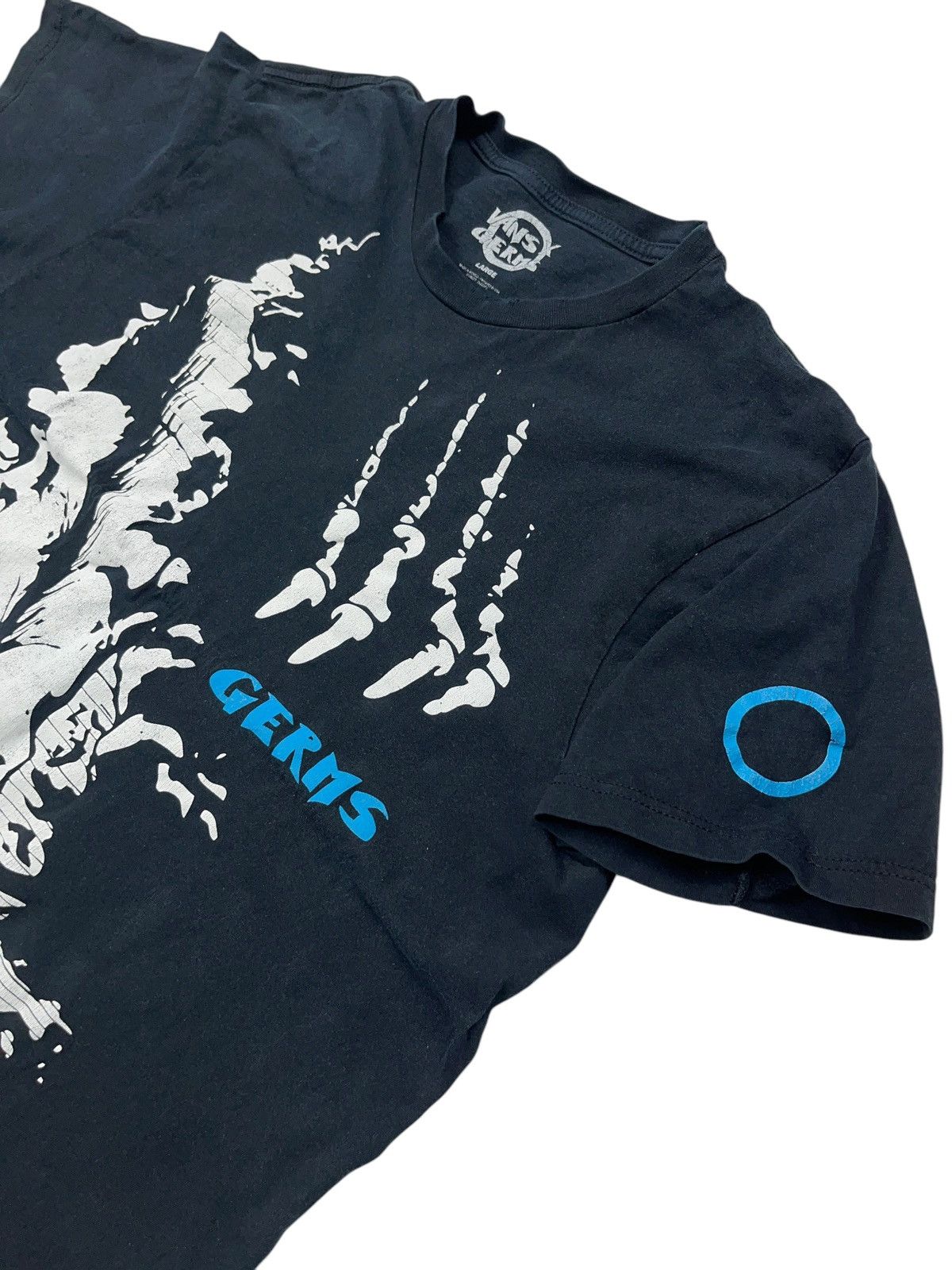 Band Tees × Vans Vintage The Germs x Vans Band T-shirt y2k Size US L / EU 52-54 / 3 - 2 Thumbnail