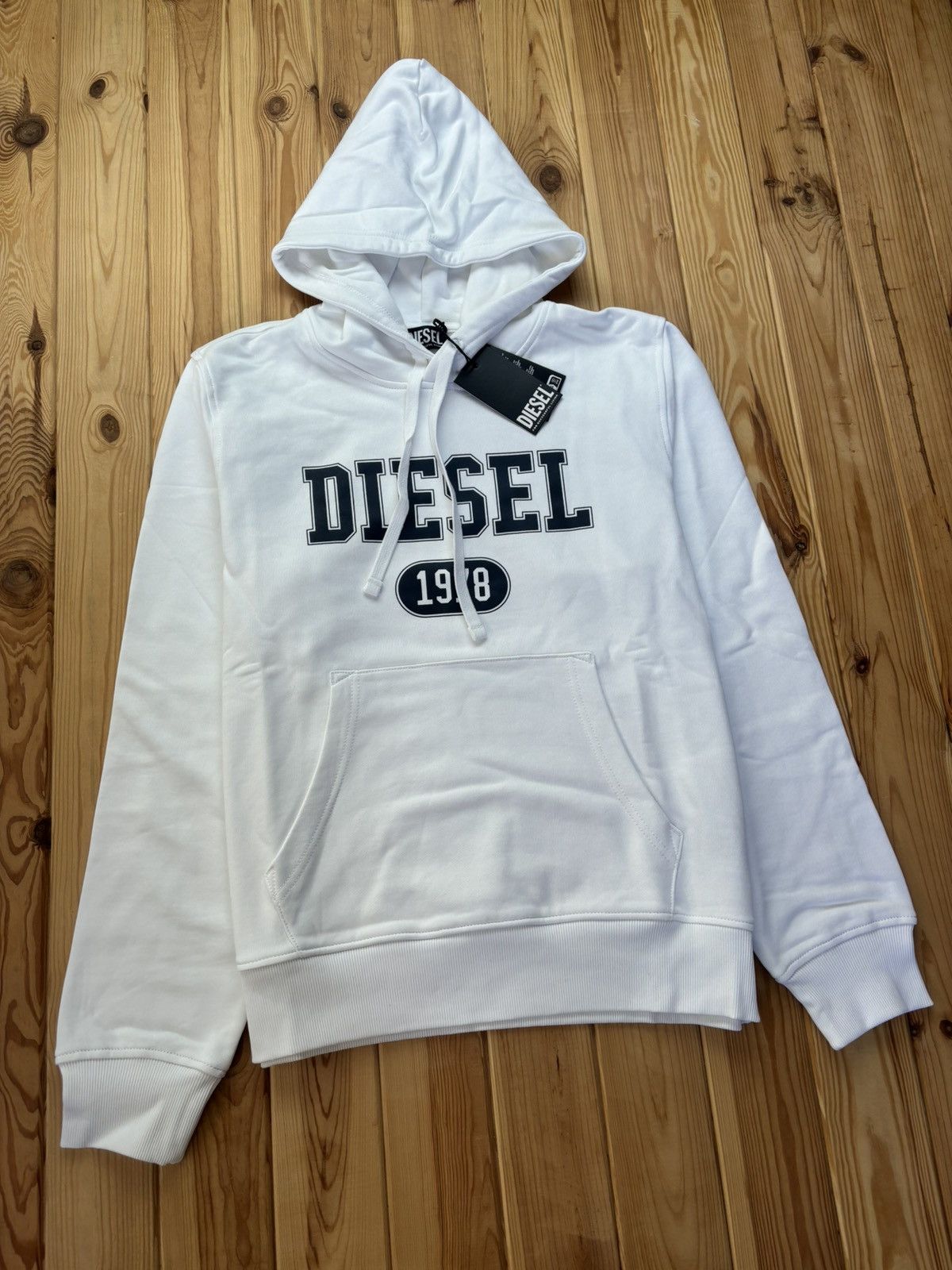 Diesel New Diesel hoodie with a large logo Size US L / EU 52-54 / 3 - 1 Thumbnail