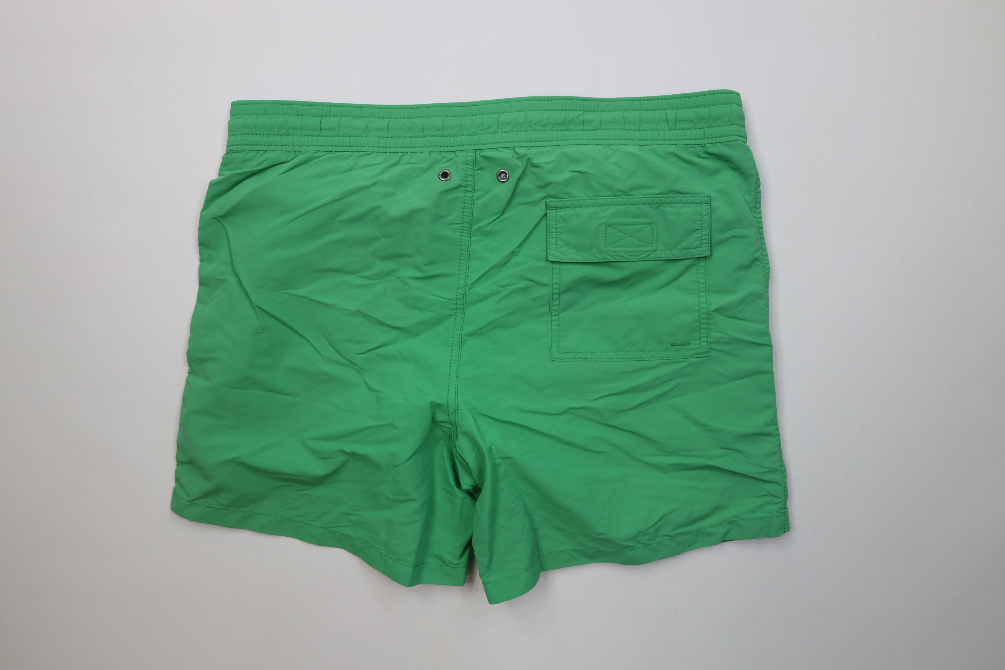 Ralph Lauren Vintage 90s Ralph Lauren Above Knee Shorts Swim Trunks Green Size US 30 / EU 46 - 10 Thumbnail