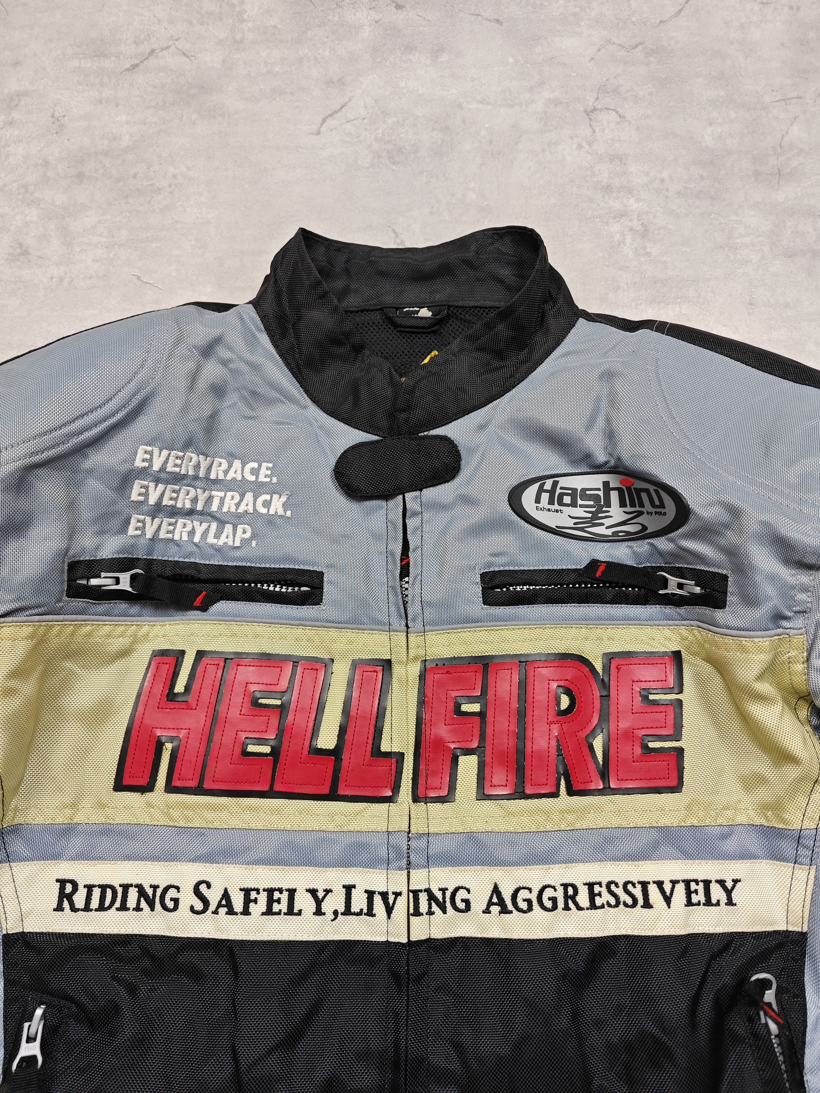 Vintage Hellfire Vintage Racing Jacket Size US M / EU 48-50 / 2 - 2 Thumbnail