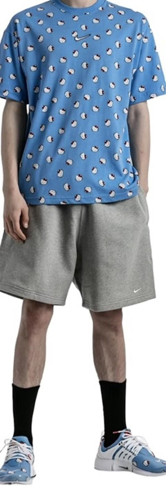 Nike Nike x Hello Kitty All Over Print T-Shirt - Blue - XXL Size US XXL / EU 58 / 5 - 6 Thumbnail