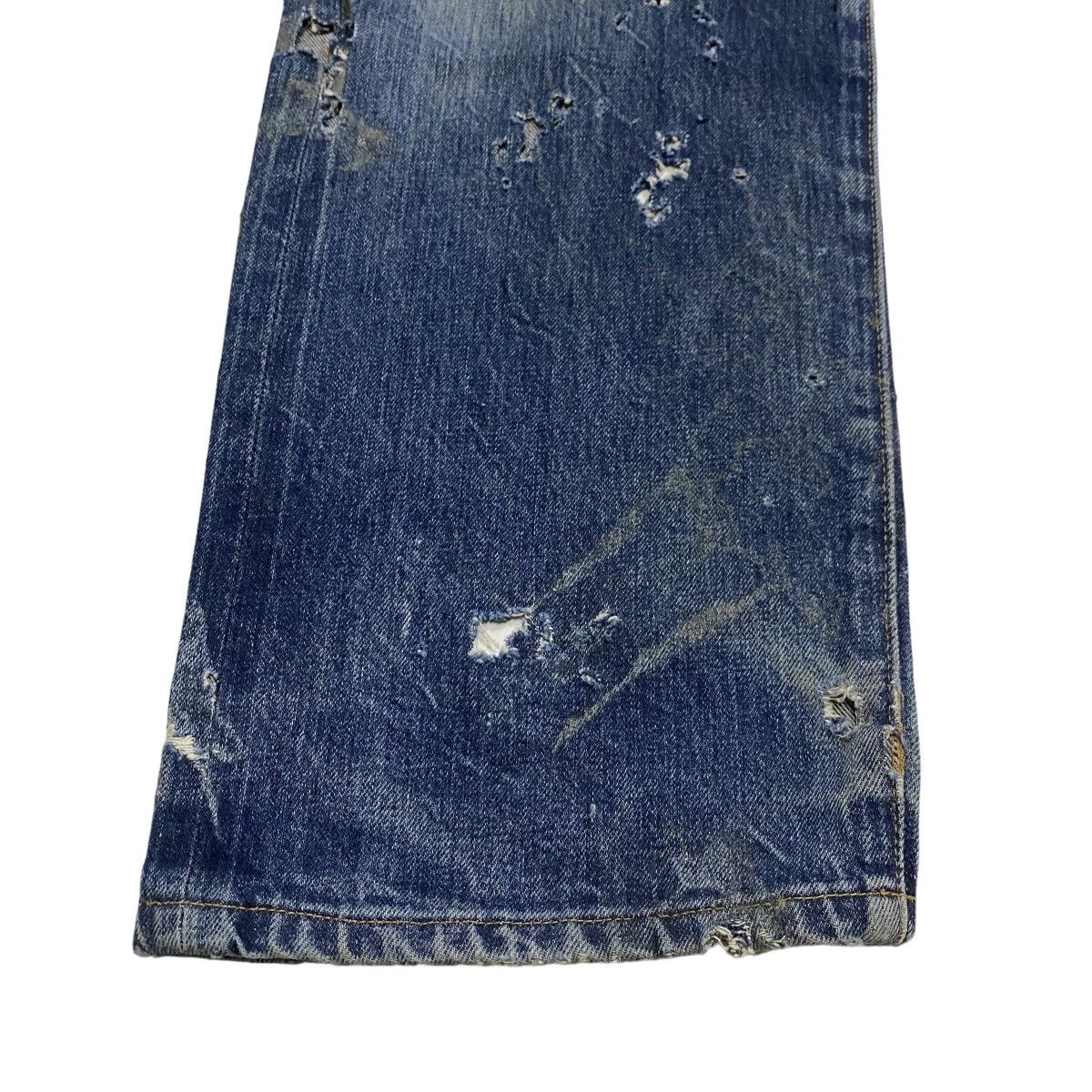 Levi's Levis Selvedge 501XX Big E Vintage distressed Size US 33 - 13 Thumbnail