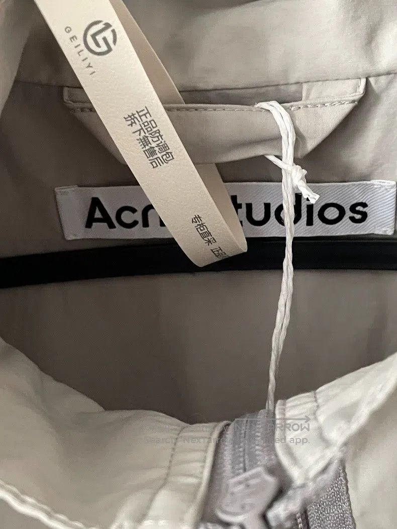 Acne Studios Acne Studios Embossed Jacket, Gray Size US S / EU 44-46 / 1 - 5 Thumbnail