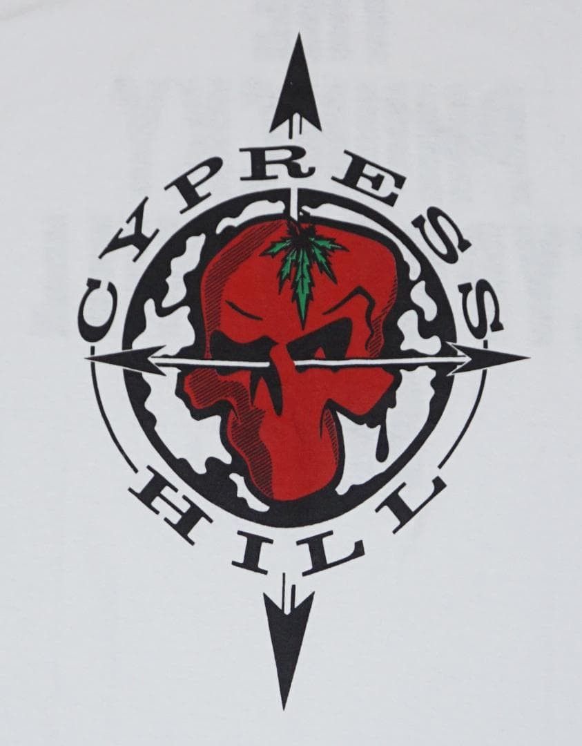 Vintage 90's 新品 Cypress Hill Tシャツ Public Enemy Size US L / EU 52-54 / 3 - 2 Thumbnail