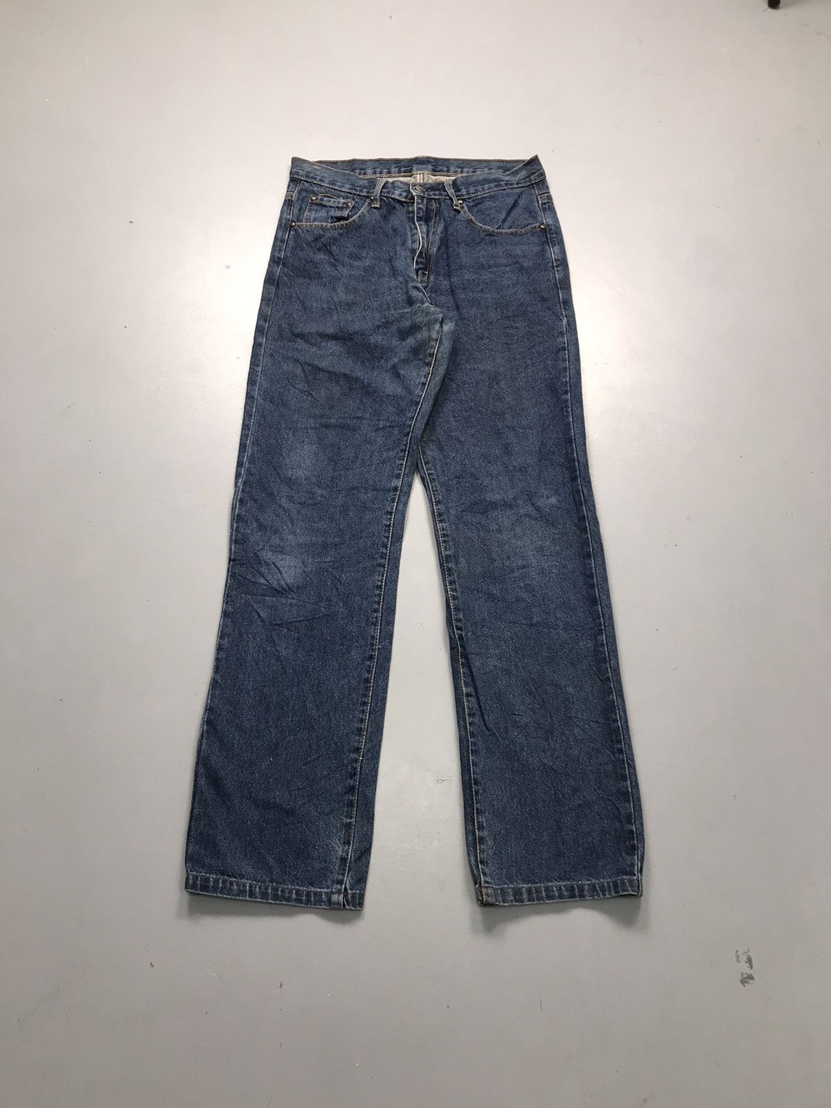 Japanese Brand Vintage Japanese brand seagull embroidered denim Size US 30 / EU 46 - 2 Thumbnail