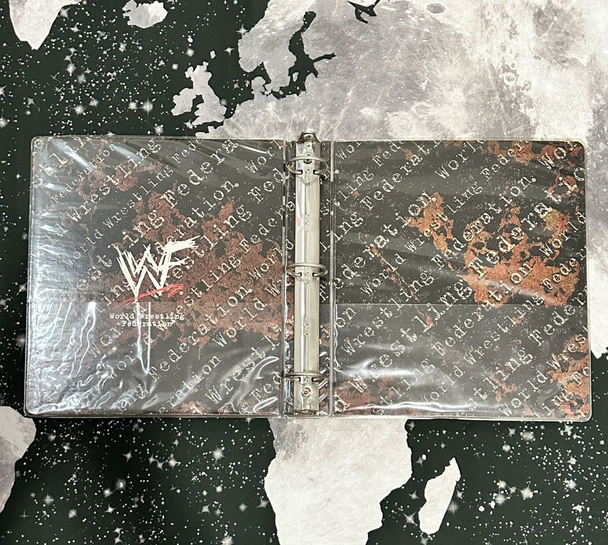 WWF WWF Mankind Wrestler Hardcover Binder Size ONE SIZE - 7 Thumbnail