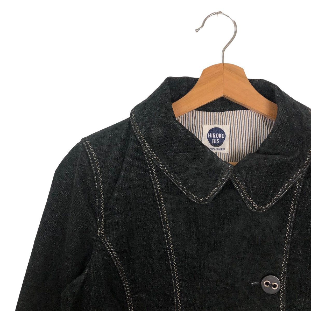 Hiroko Koshino Homme VINTAGE CROPPED JACKET HIROKO BIS HIROKO KOSHINO JAPAN Size US M / EU 48-50 / 2 - 6 Thumbnail