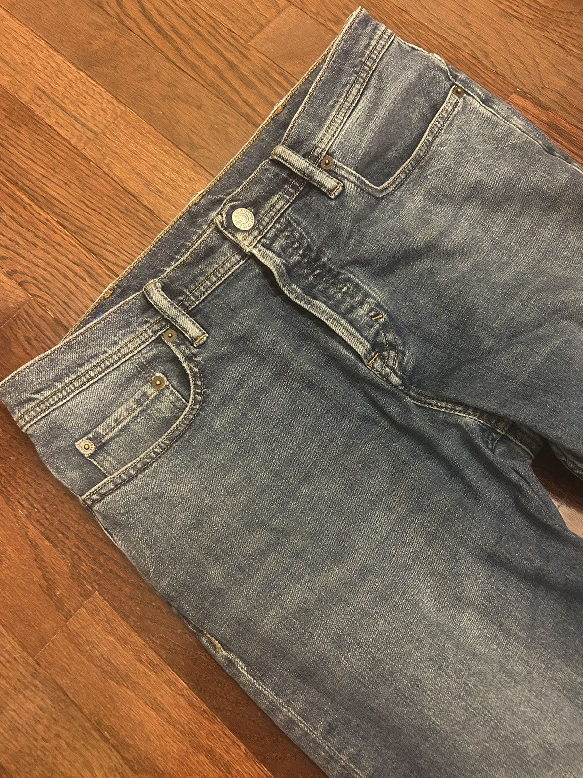 Acne Studios Bla Konst River Mid Blue Size US 29 - 1 Thumbnail