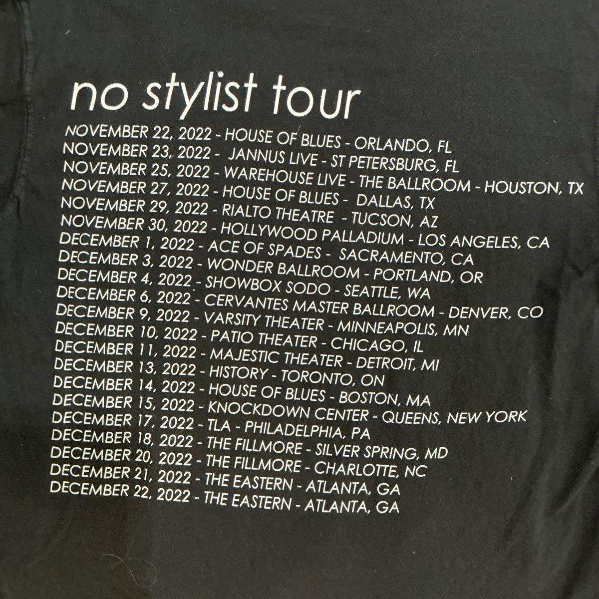Destroy Lonely Destroy Lonely "No Stylist Tour" T-Shirt Size US S / EU 44-46 / 1 - 4 Thumbnail