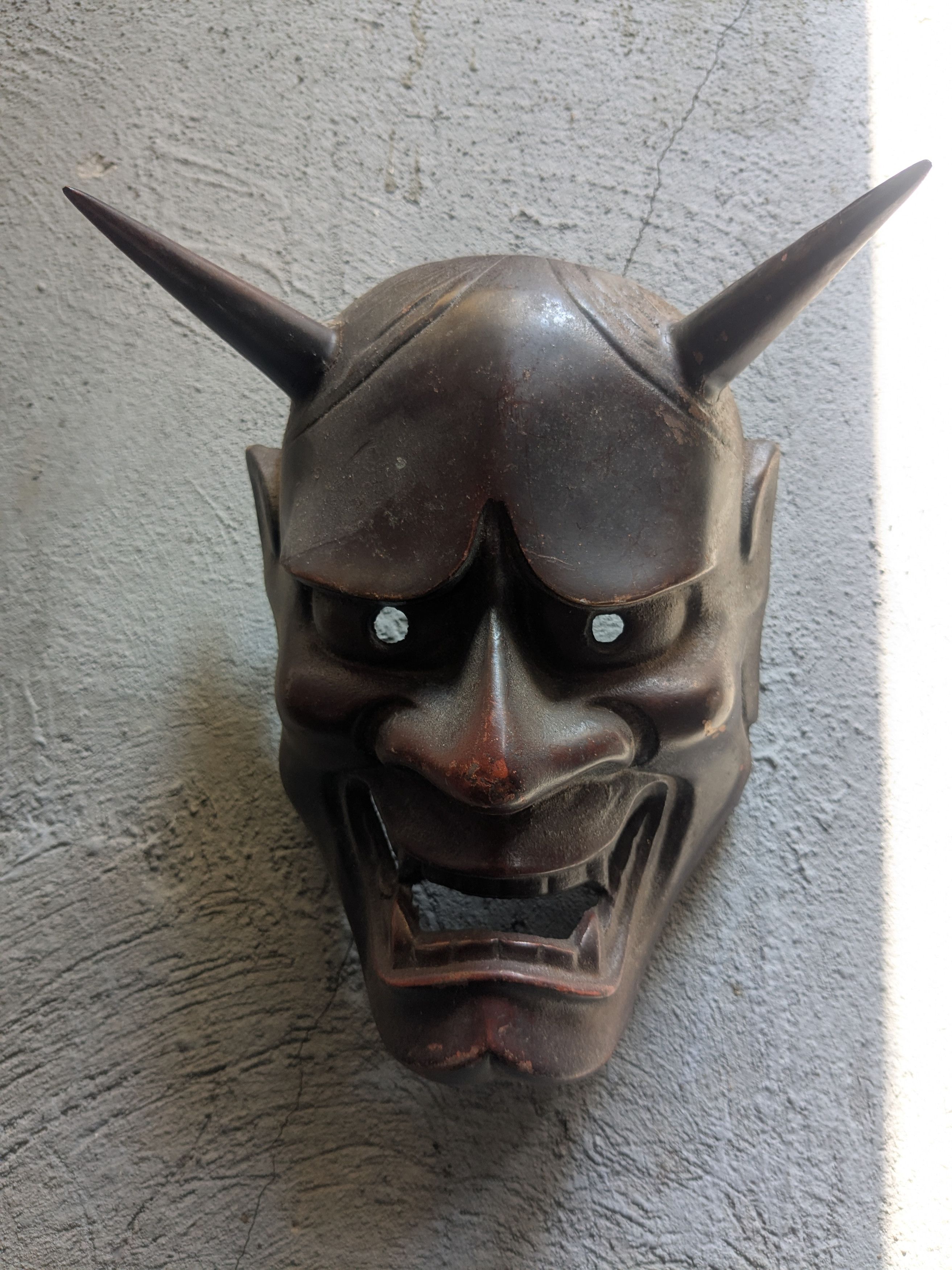 Vintage oni mask steel iron made in Japan vintage Size ONE SIZE - 1 Thumbnail