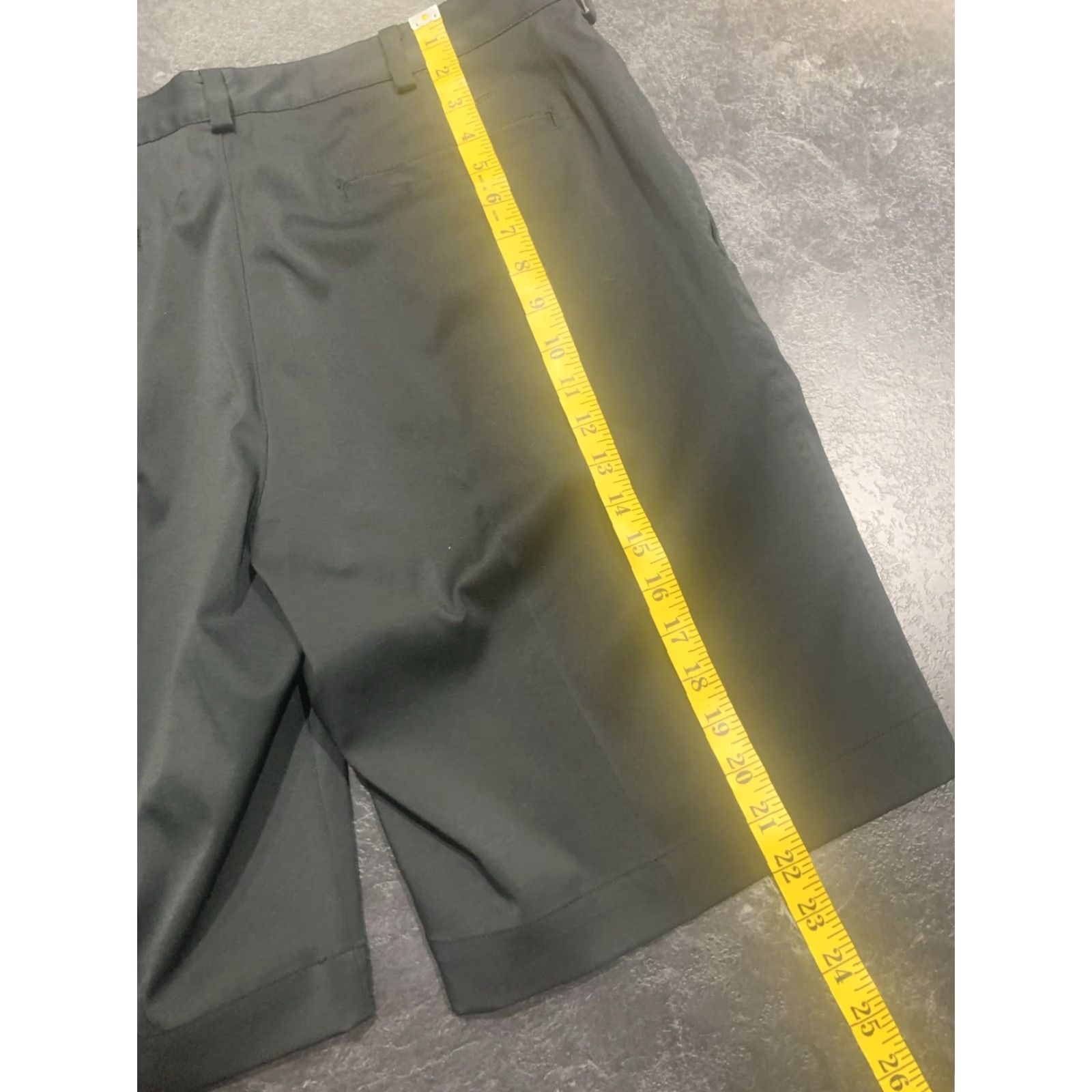 Nike Nike Golf Dri-Fit Shorts - Black, 36, Flat Front, Regular, Men, USA Theme, Casual/Golf Size US 36 / EU 52 - 6 Thumbnail