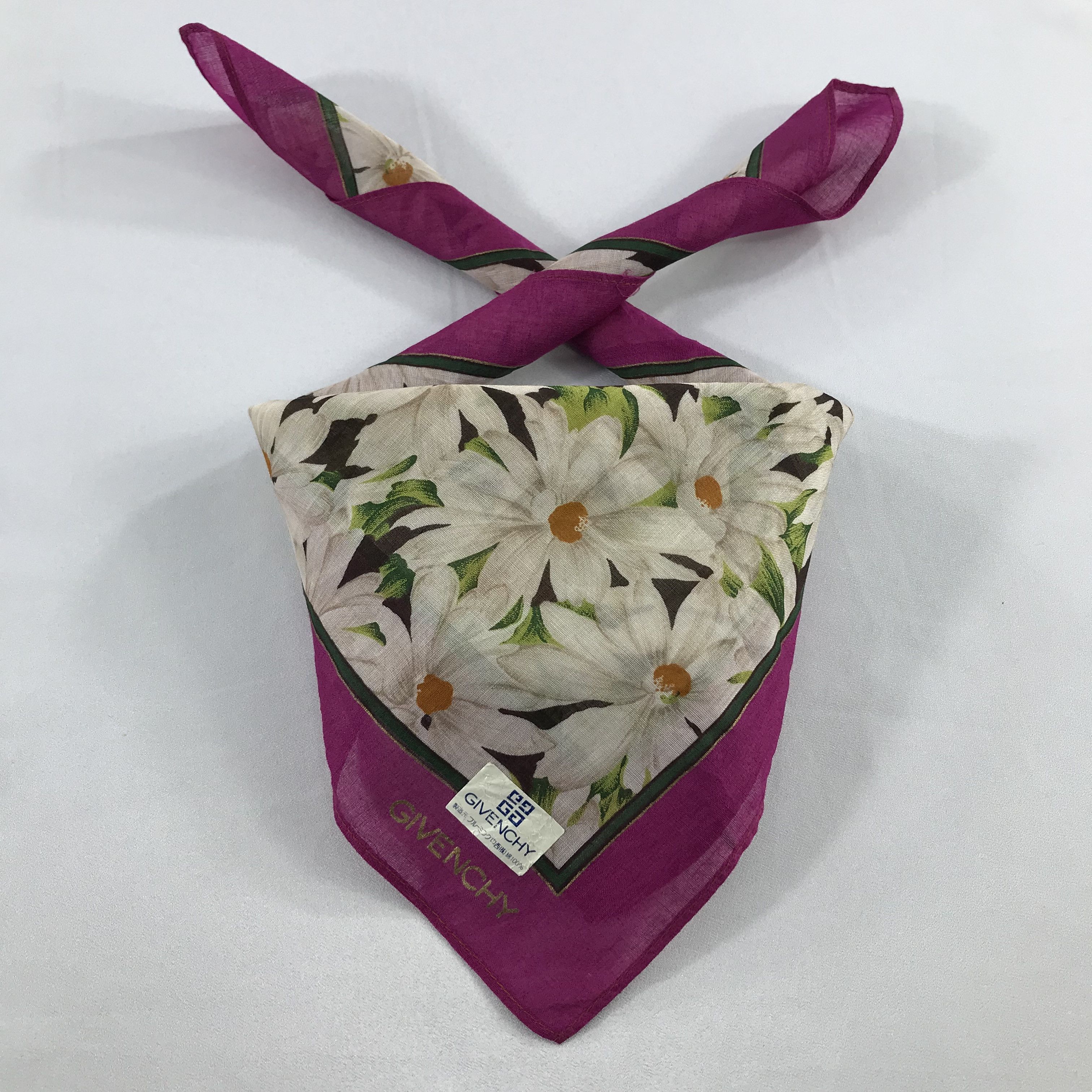 Vintage Vintage Givenchy Bandana / Handkerchief / Neckerchief -S2534 Size ONE SIZE - 3 Thumbnail