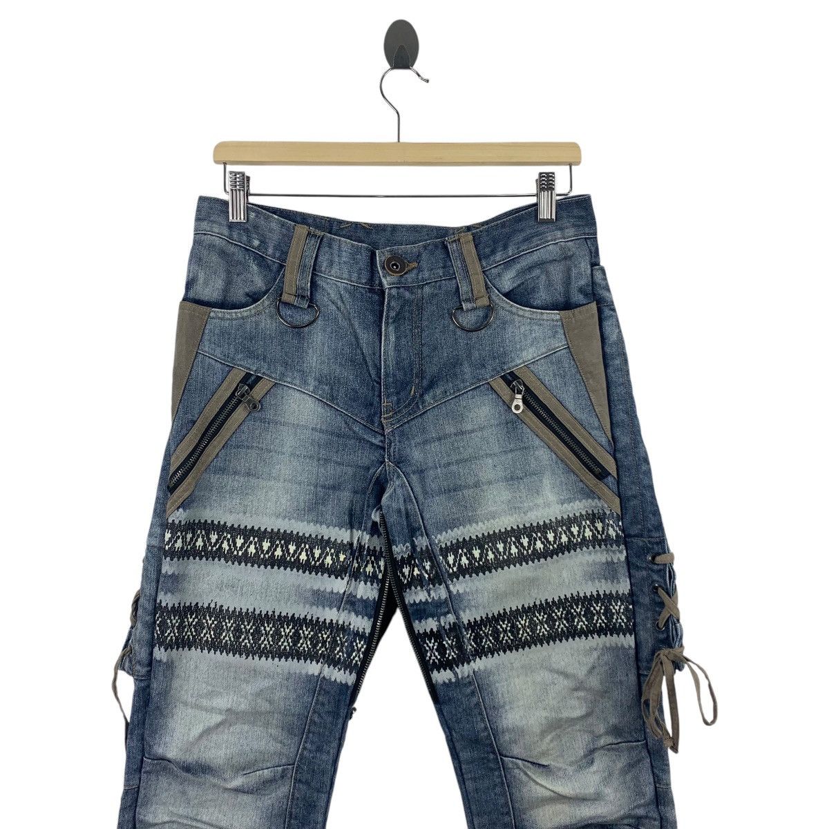 PPFM PPFM Eastern rock destruct product blue jeans Size US 29 - 2 Thumbnail