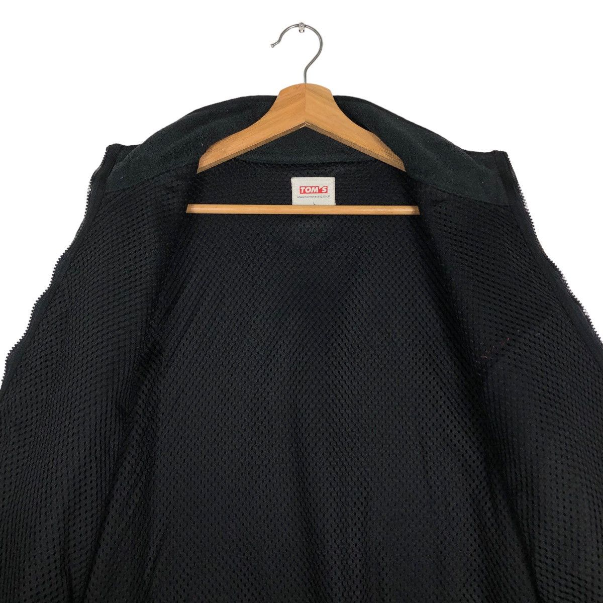 Japanese Brand 🔥90’s Vtg Fleece Bomber Jacket Toyota Racing Toms Racing Size US L / EU 52-54 / 3 - 12 Thumbnail
