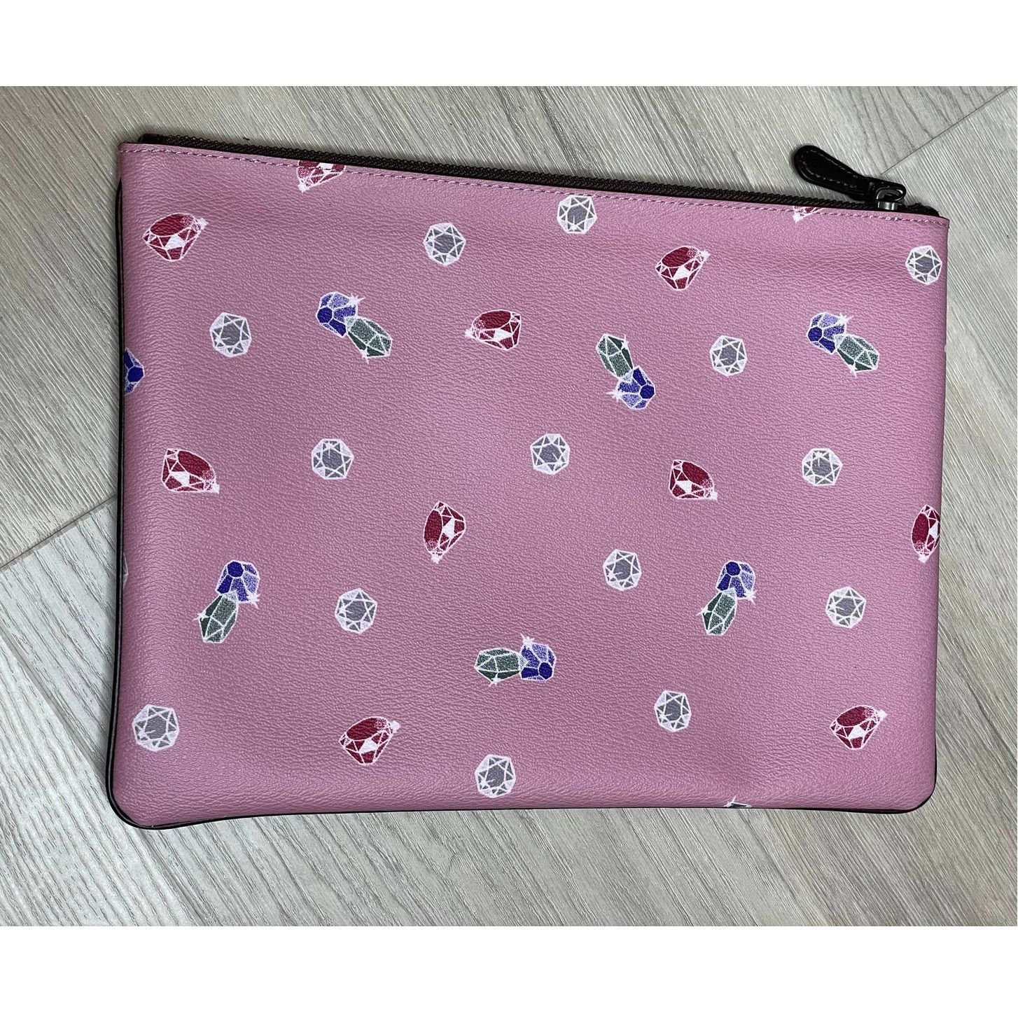 Coach Coach Disney Snow White Happy Patch Gems Large Clutch Pouch Size ONE SIZE - 9 Thumbnail